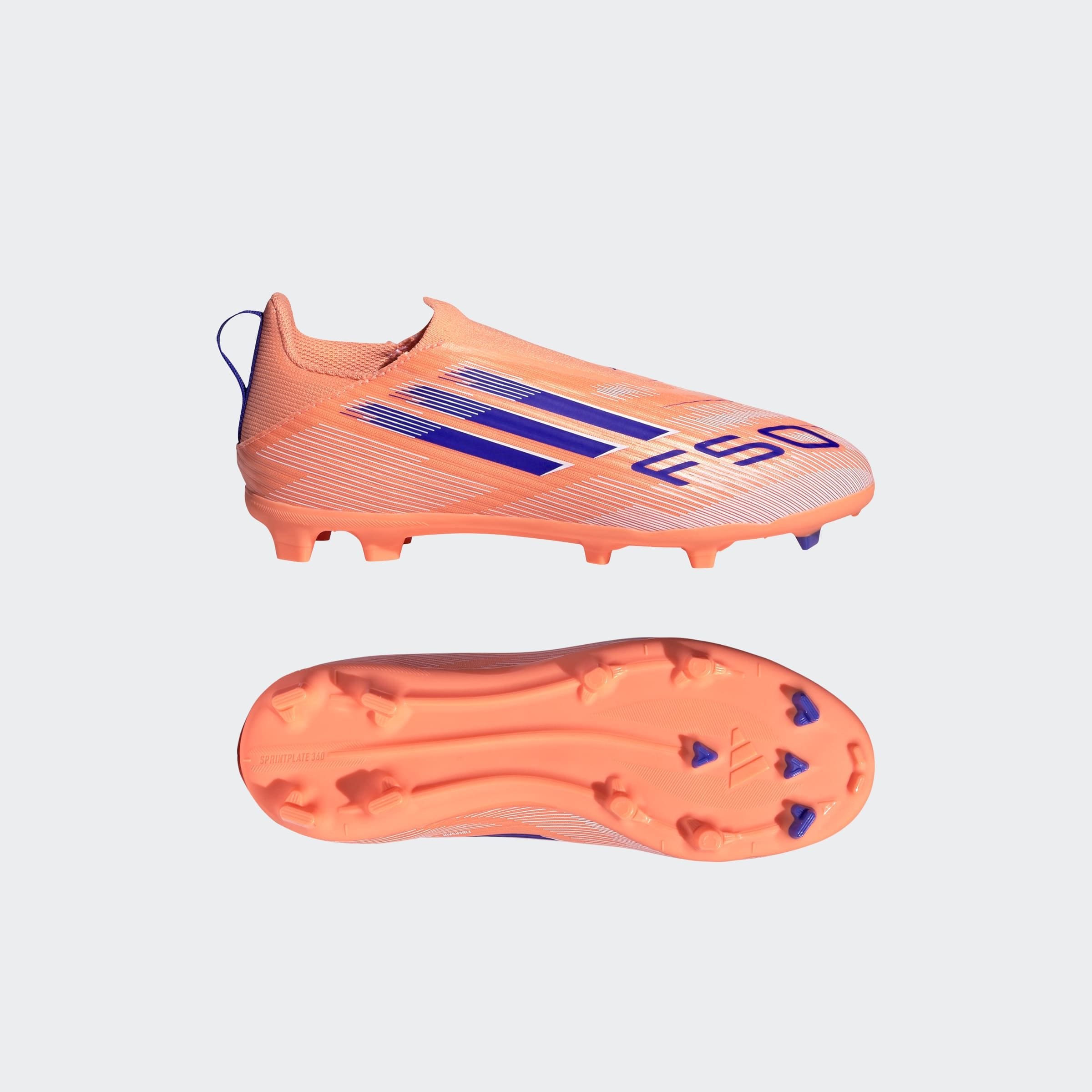 adidas Performance Fußballschuh »F50 LEAGUE LACELESS FIRM/MULTI-GROUND E KINDER«, geeignet für Rasen- und Kunstrasenplätze