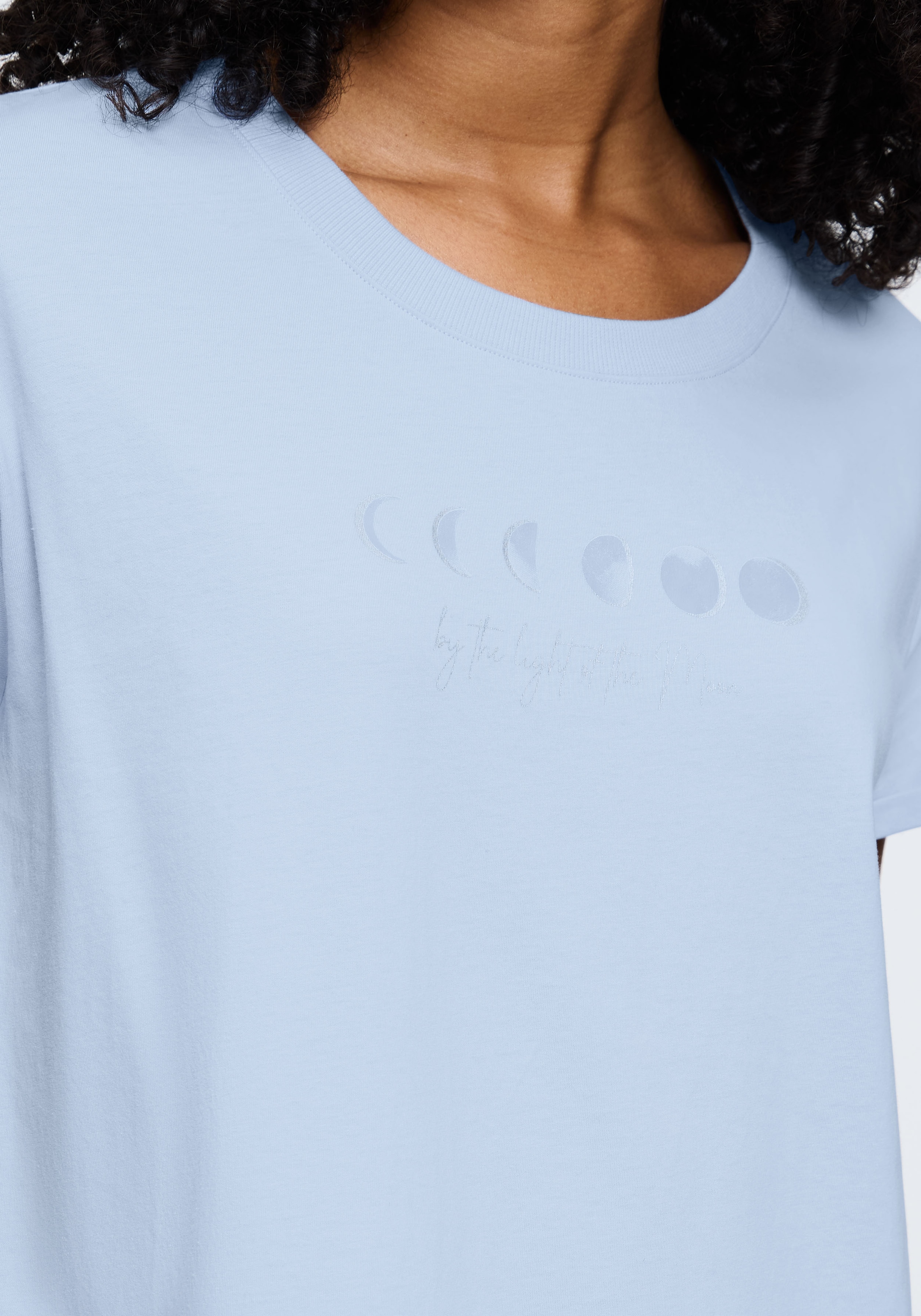 Triumph Nachthemd »Nightdresses NDK X«, weich, atmungsaktiv, gerippter Rundhalsausschnitt, Kurzarm