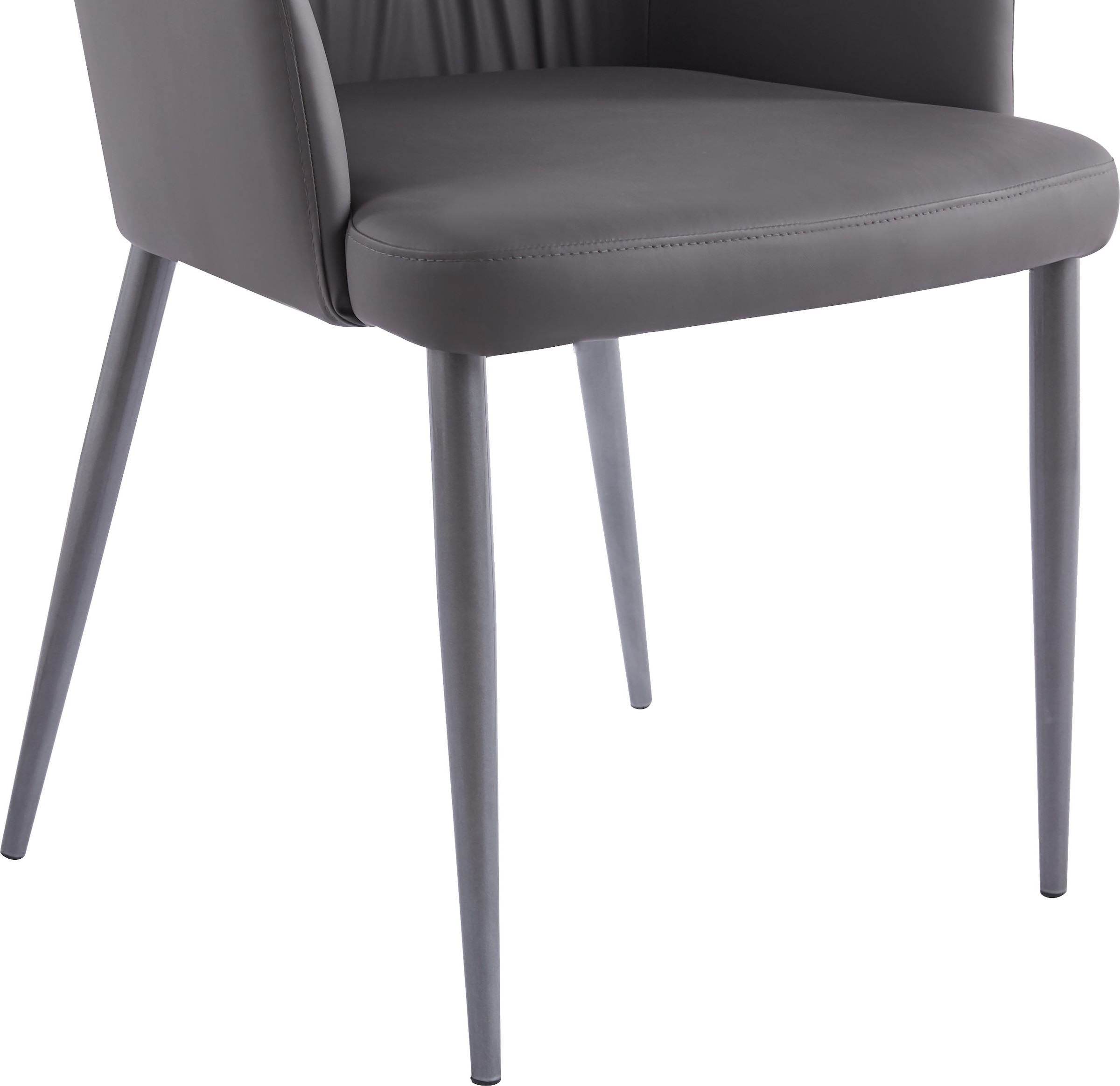 Kayoom Polsterstuhl »Stuhl Merit 125 2er-Set, bequemer Sitzkomfort, Handarbeit« (Set) 2 Stk. Bequem gepolstert, mit Armlehne, Handmanufaktur