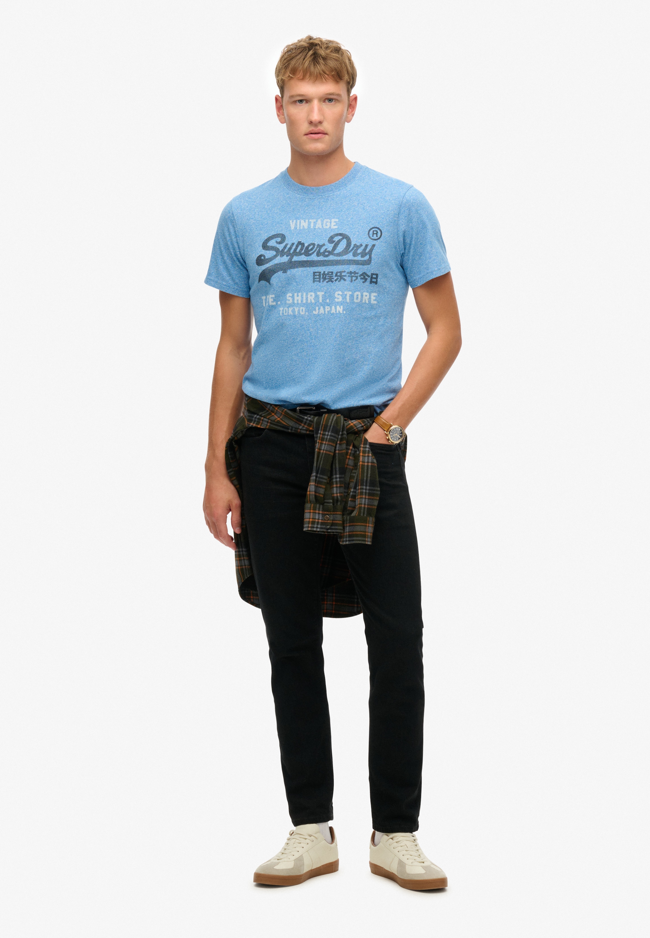 Superdry Rundhalsshirt »VL CLASSIC RELAXED TEE«