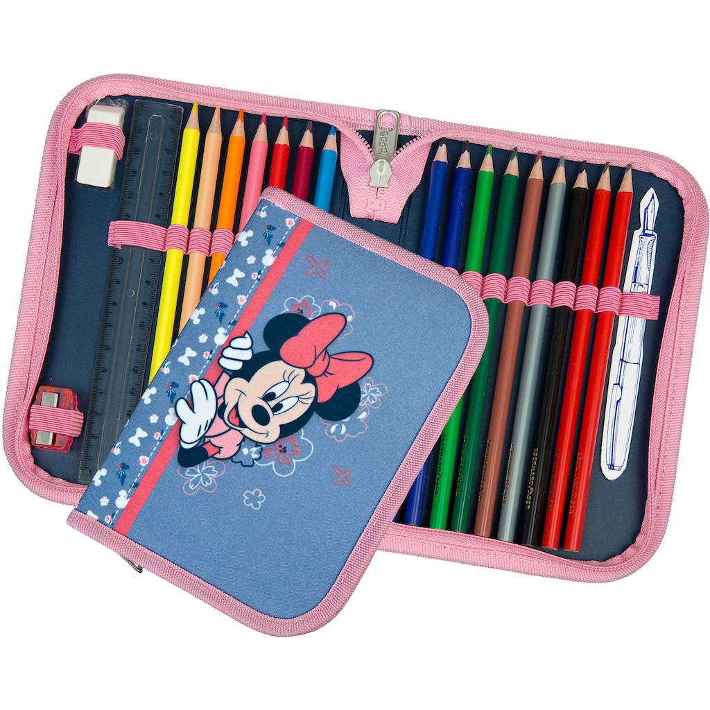 Scooli Schulranzen »EasyFit, Minnie Mouse«, Reflektoren