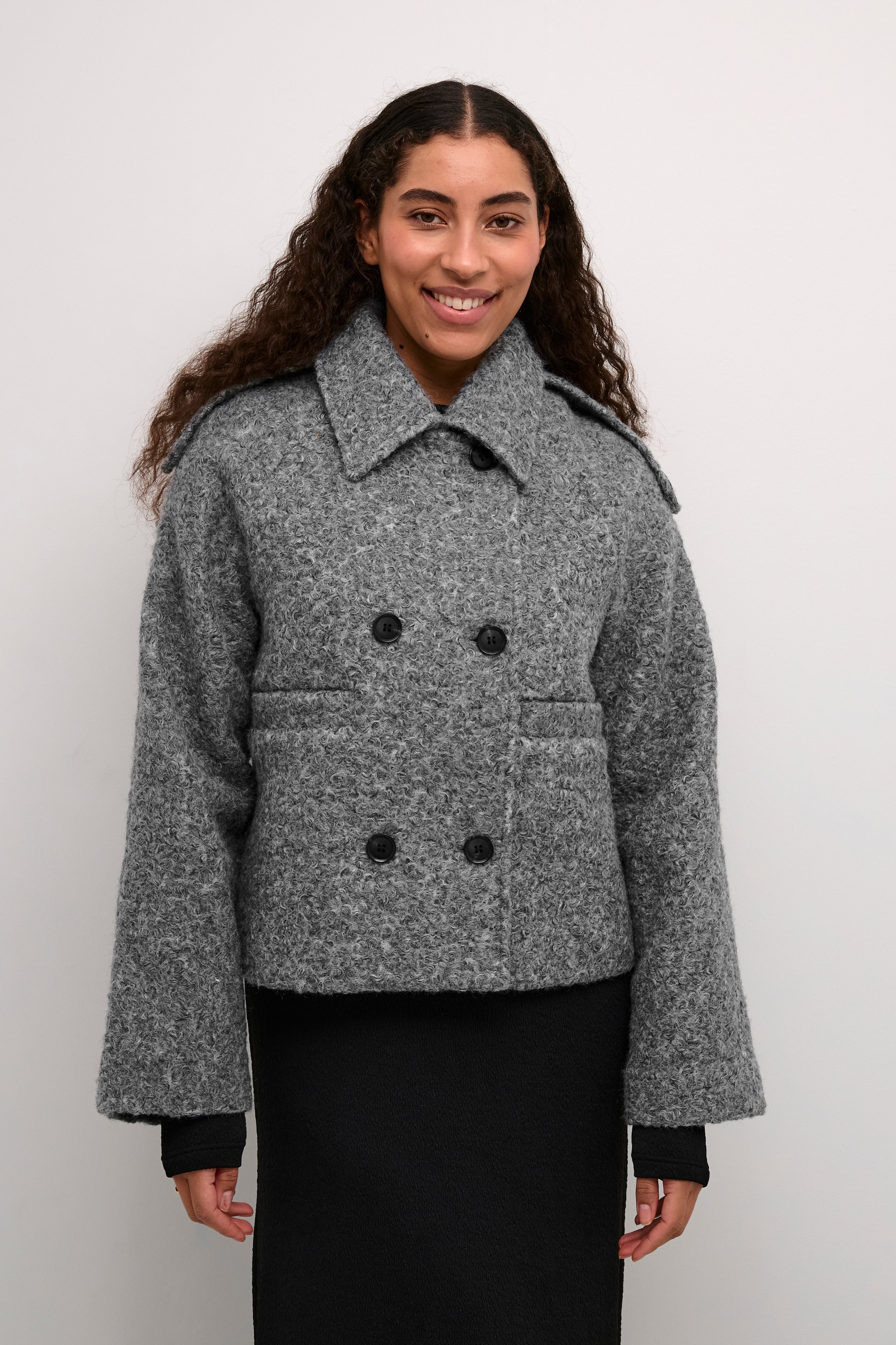 KAFFE Wintermantel »Jacke KAtory«
