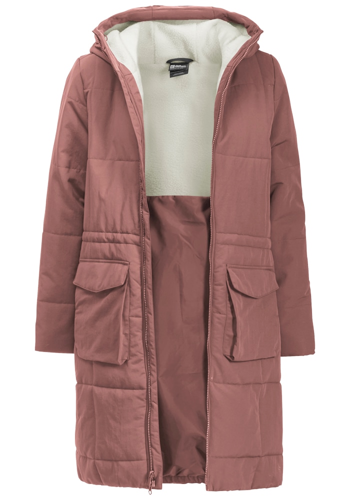 Jack Wolfskin Funktionsparka »WHITE FROST PARKA W«, mit Kapuze