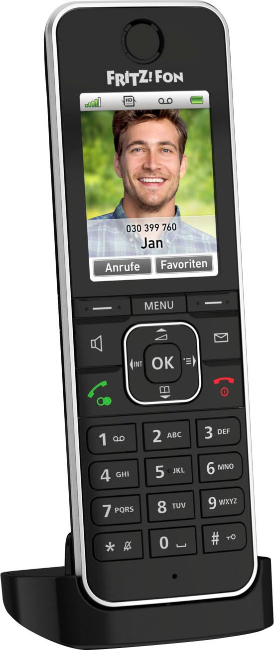 AVM DECT-Telefon »FRITZ!Fon C6«, (Mobilteile: 1)