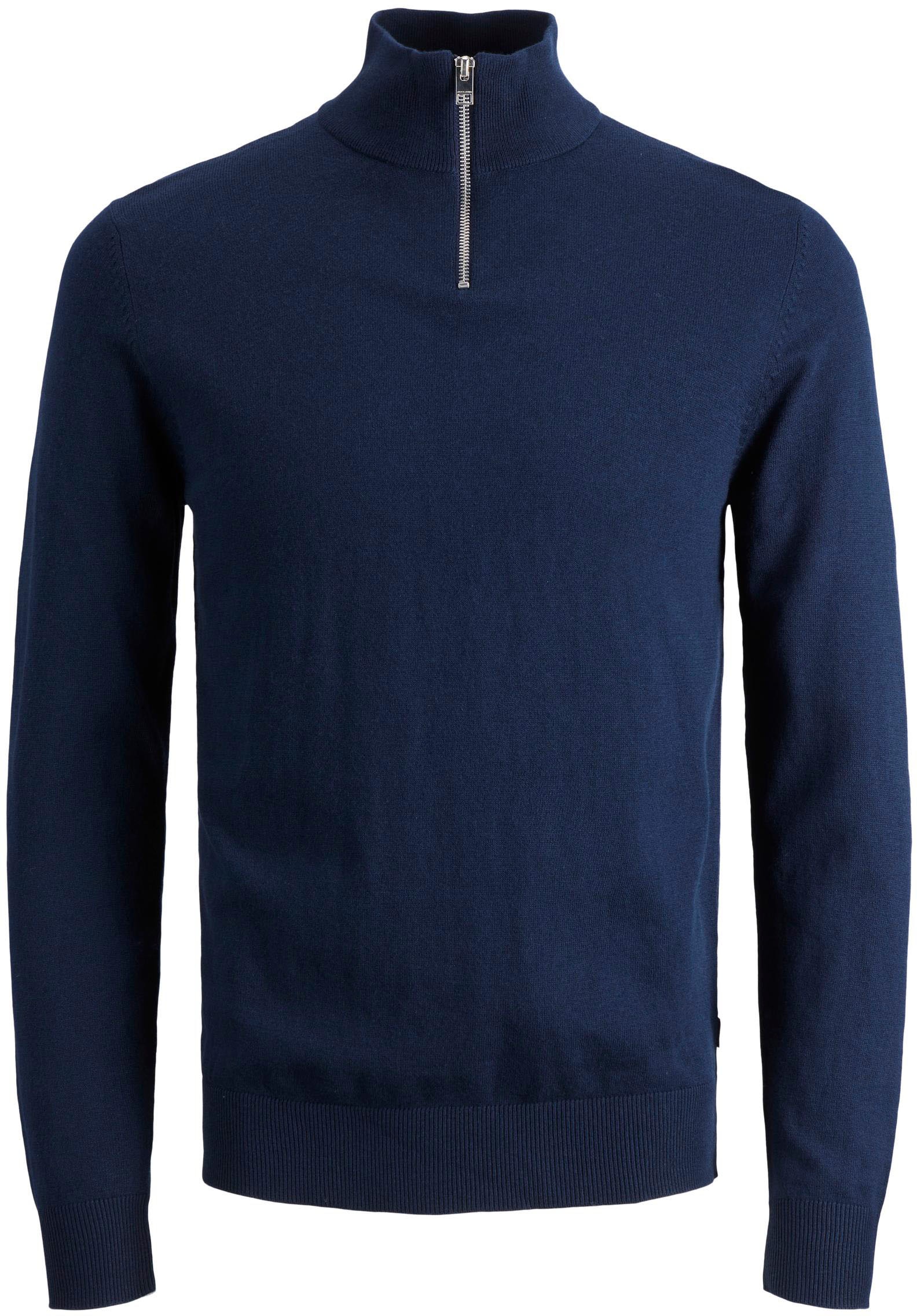 Jack & Jones Rundhalspullover »EMIL KNIT HALF ZIP«