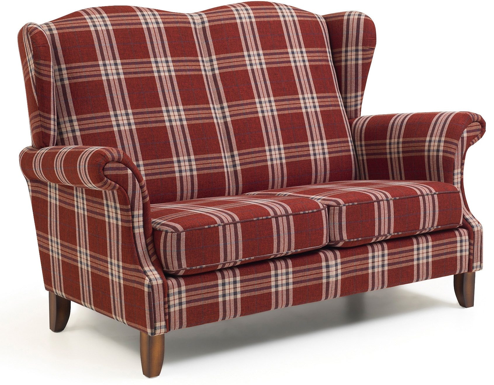 Max Winzer® 2-Sitzer »Valentina Küchensofa, hoher Sitzkomfort, Hochlehner, Ohrenbackenoptik«, Retro und modern, Breite 157 cm