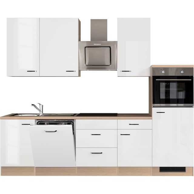 Flex-Well Küche »Florenz«, mit E-Geräten, Breite 280 cm, in vielen  Farbvarianten erhältlich online bei OTTO