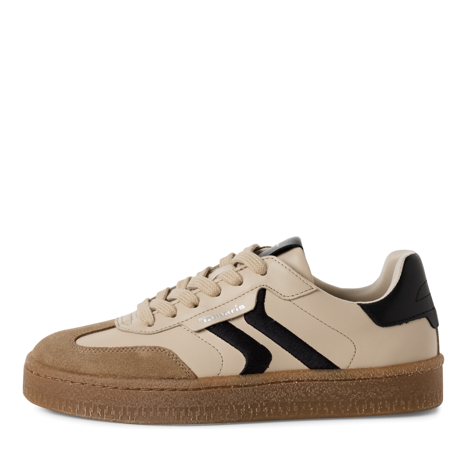 Tamaris Plateausneaker  Freizeitschuh, Halbschuh, Schnürschuh im Retro-Look