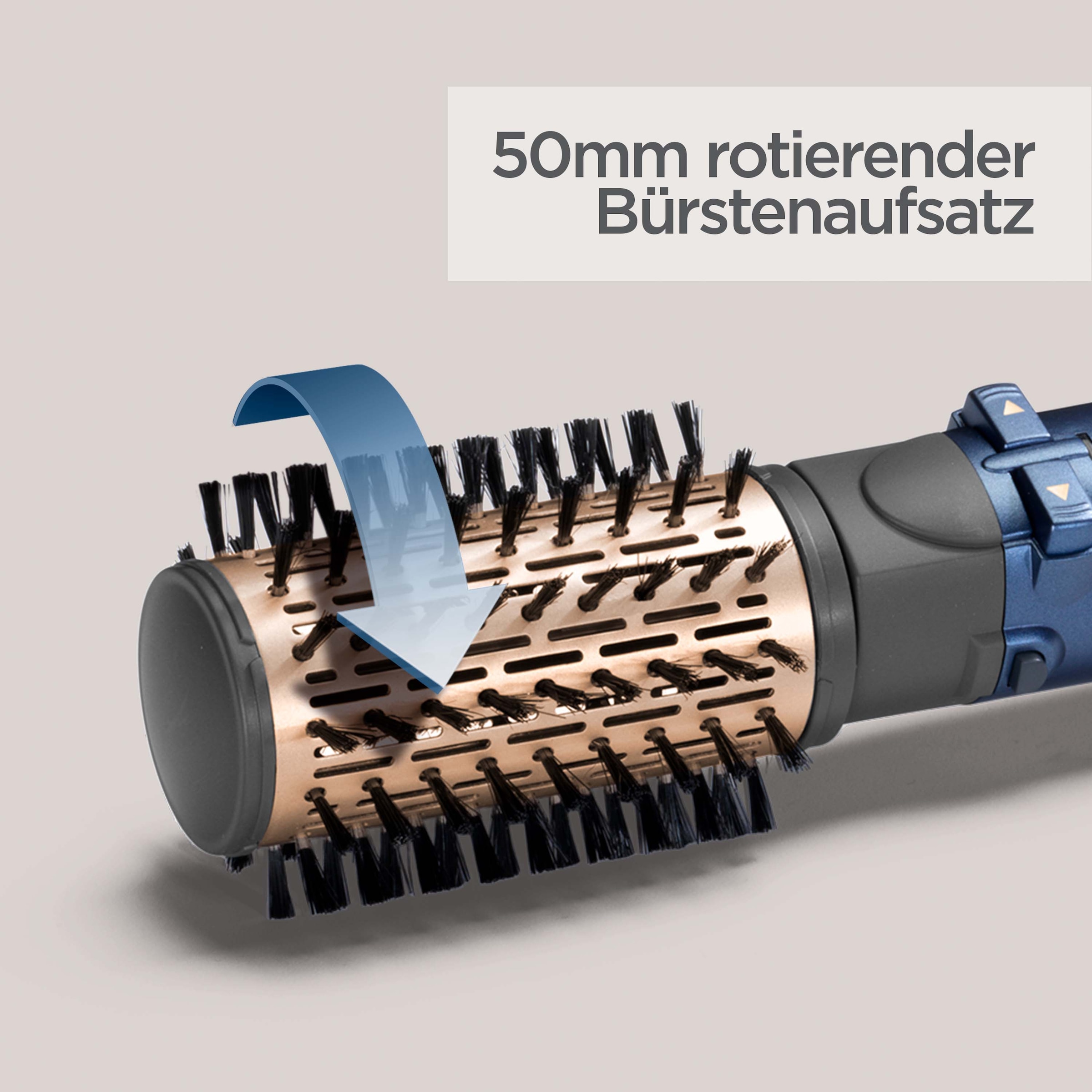 BaByliss Warmluftbürste »Style Pro 1000 Rotierende Warmluftbürste mit Aufsätzen, AS965E« 4-in-1 Heißluftstyler mit Ionen-Technologie für Volumen & Glanz, 1000W