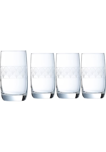 Longdrinkglas »Trinkglas Paradisio«, (Set, 4 tlg.)