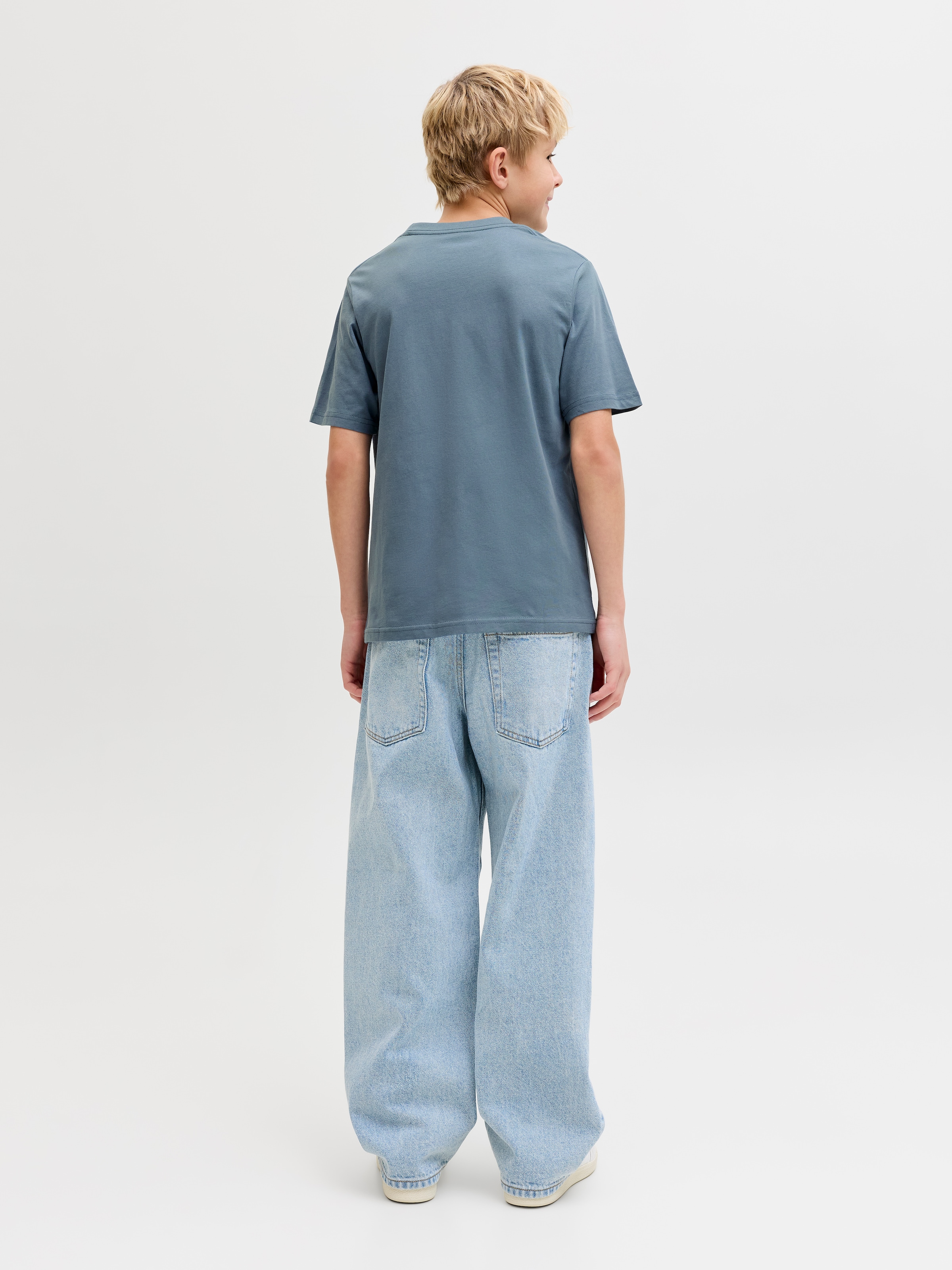 Jack & Jones Junior Rundhalsshirt »JJESOHO TEE SS CREW NECK NOOS JNR« Baumwolle, locker geschnitten
