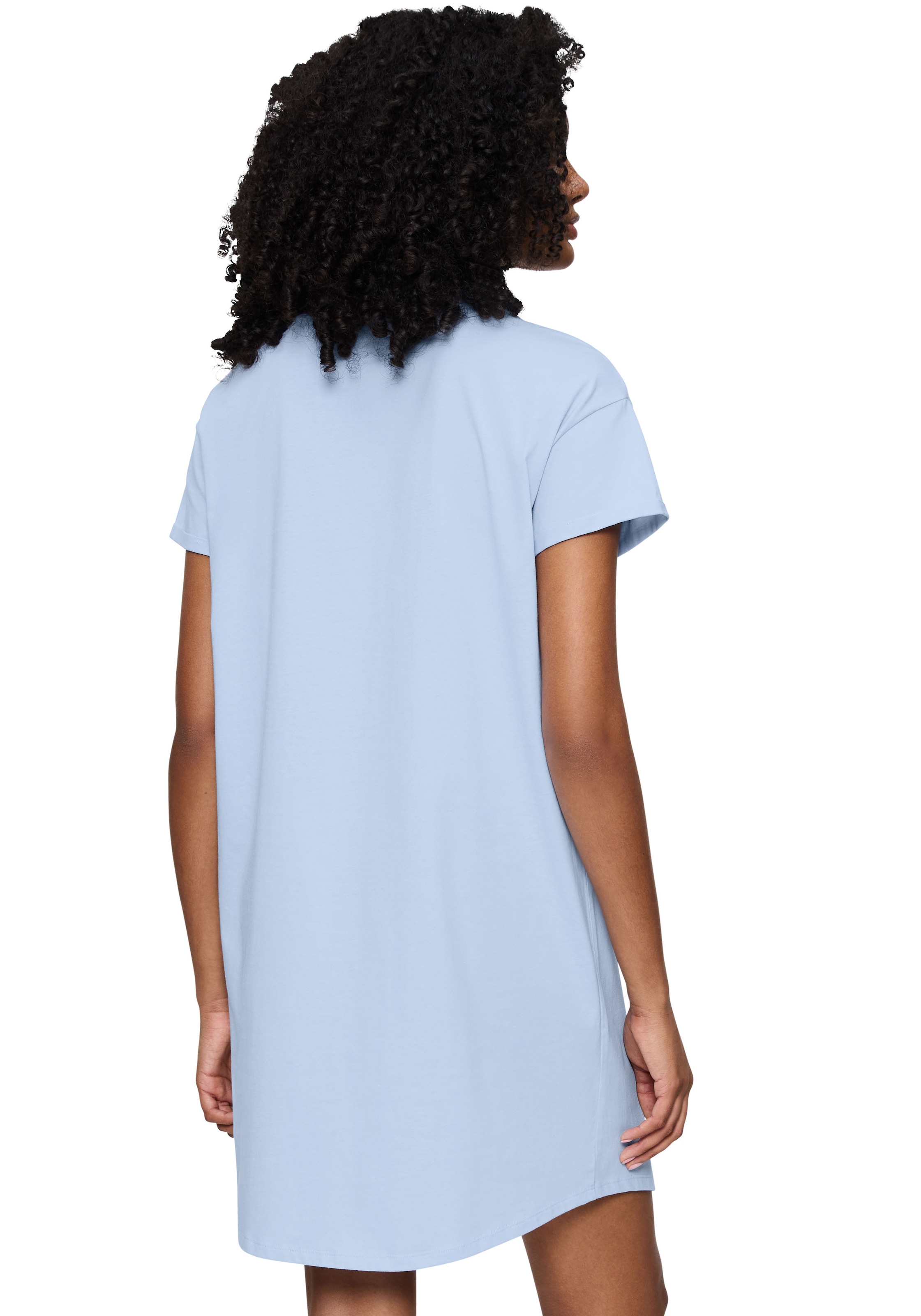 Triumph Nachthemd »Nightdresses NDK X«, weich, atmungsaktiv, gerippter Rundhalsausschnitt, Kurzarm