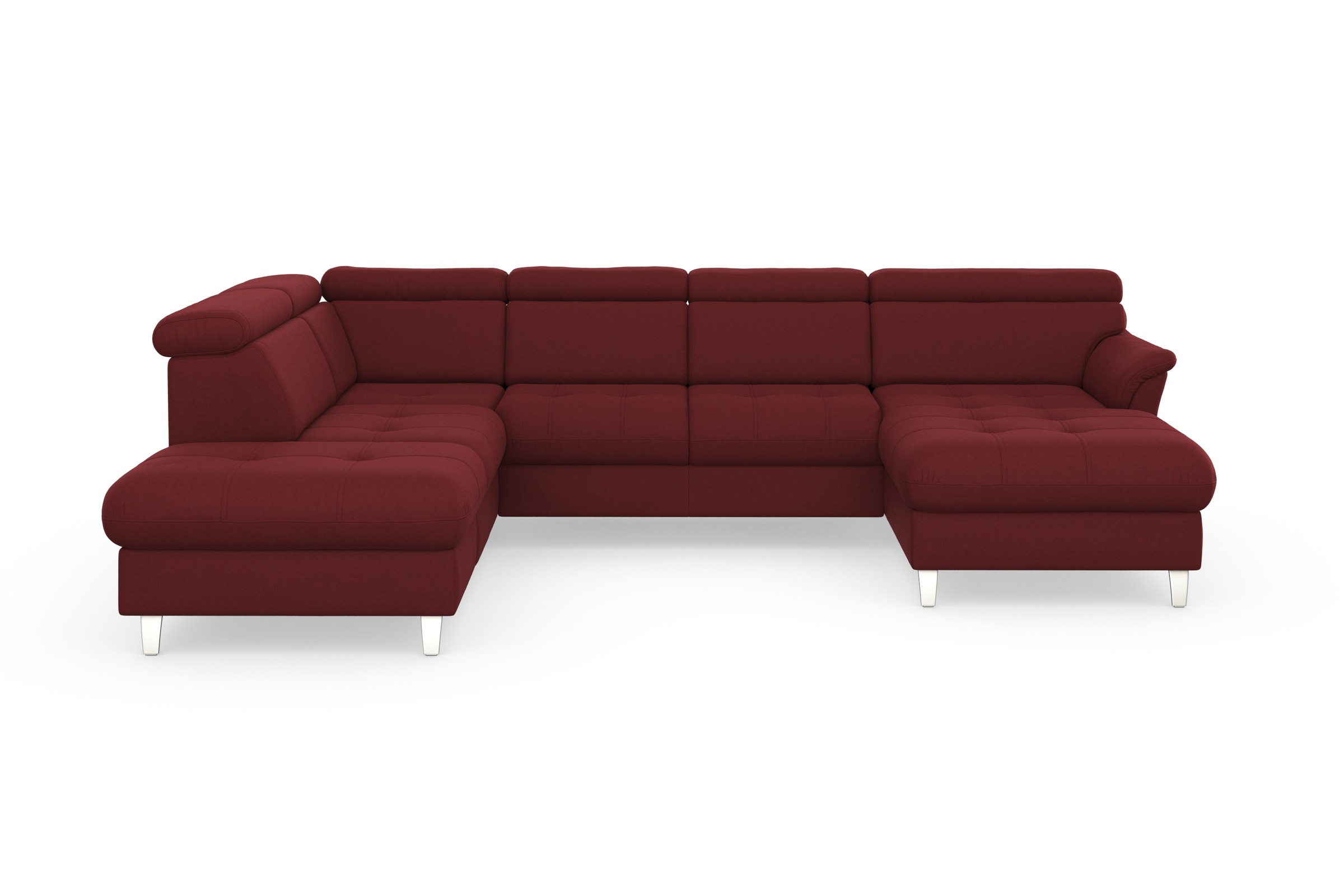 sit&more Wohnlandschaft »Marano U-Form« inklusive Kopfteilverstellung, optional Schlaffunktion & Bettkasten