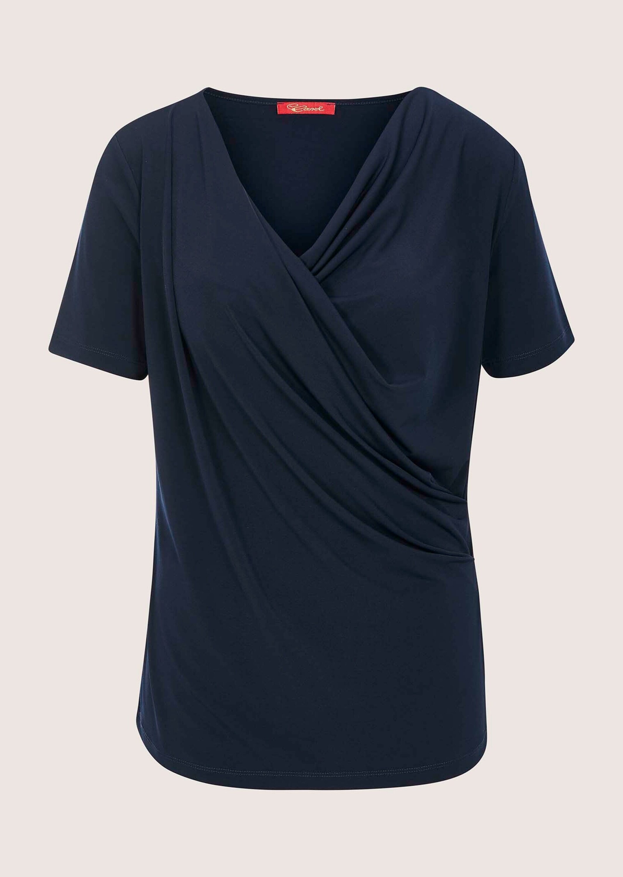 MADELEINE 3/4-Arm-Shirt »Shirt Elegantes Wickelshirt Kurzarm mit Elasthan« Wickeleffekt