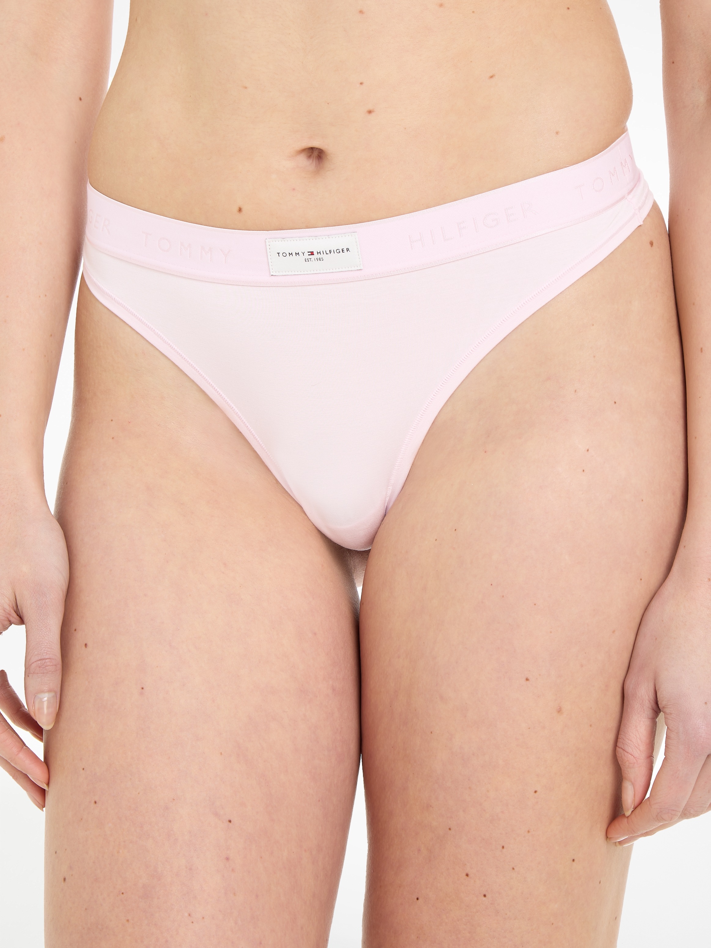 Tommy Hilfiger Underwear Slip »THONG (EXT SIZES)«, mit Tommy Hilfiger Logobund