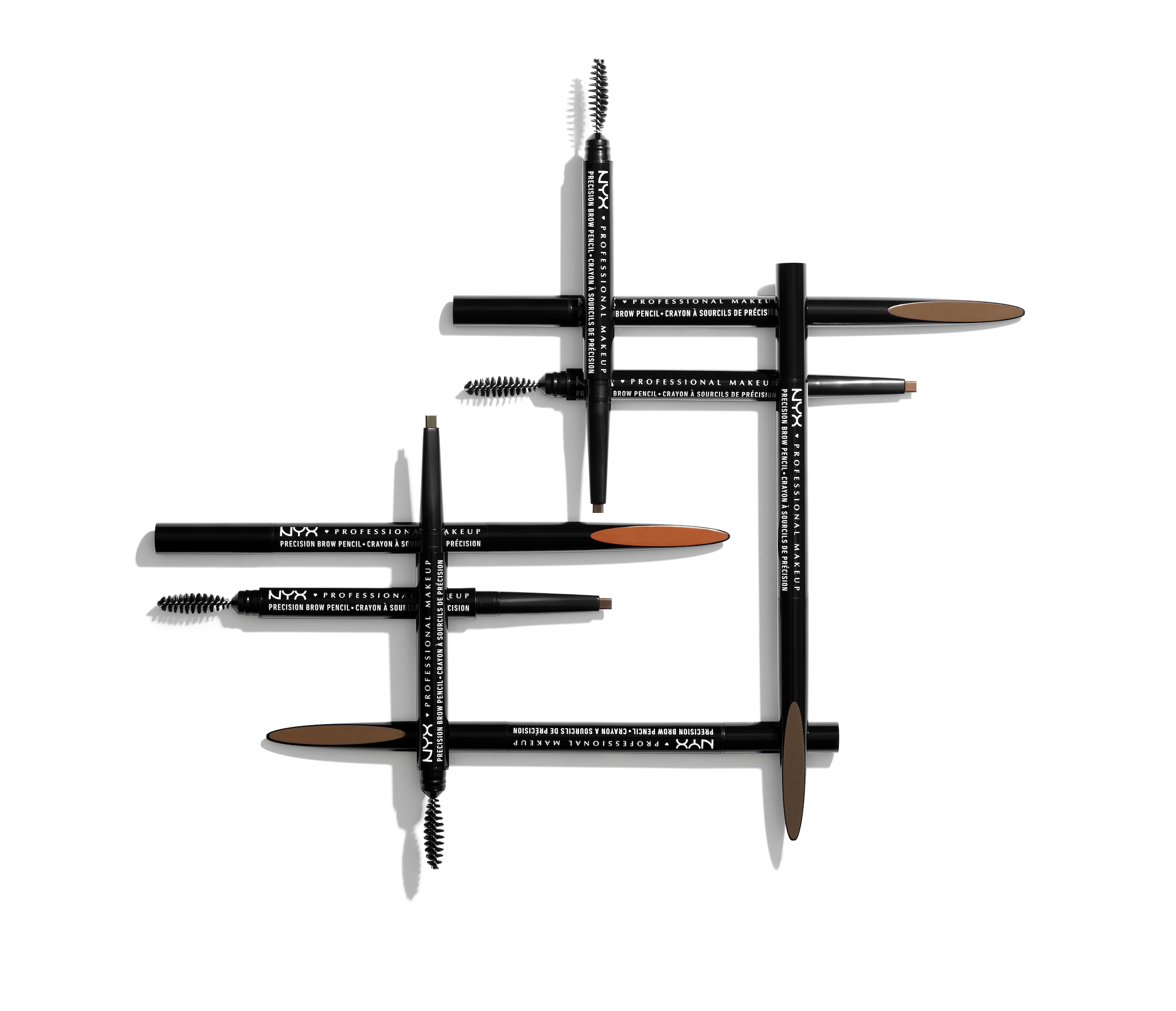 NYX Augenbrauen-Stift »Professional Makeup Precision Brow Pencil«, mit ultra dünner Spitze