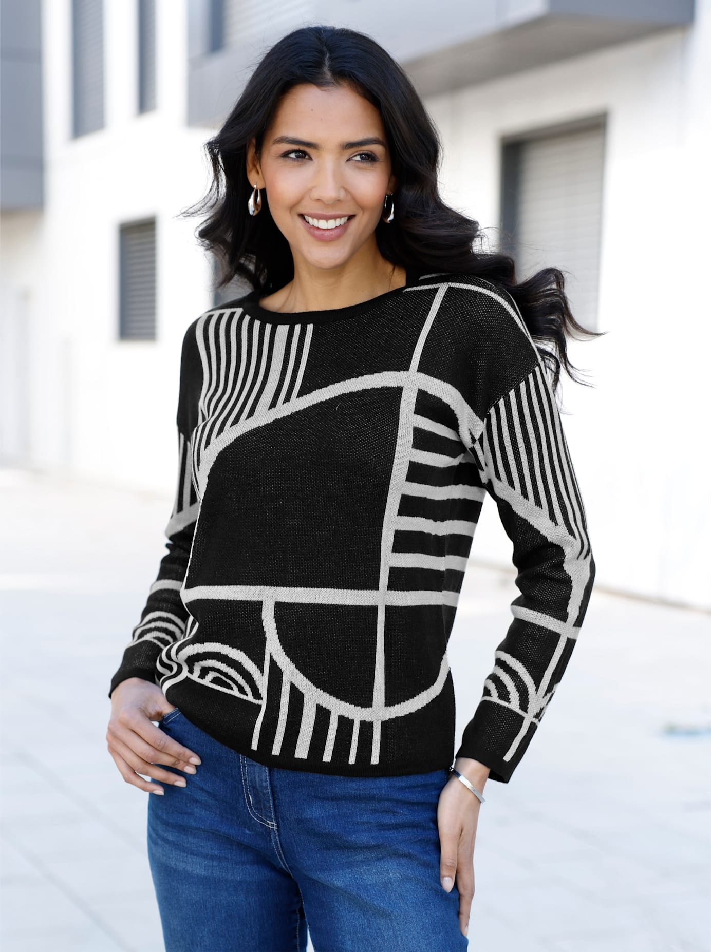 Classic Basics Jacquardpullover »Jacquard-Pullover«