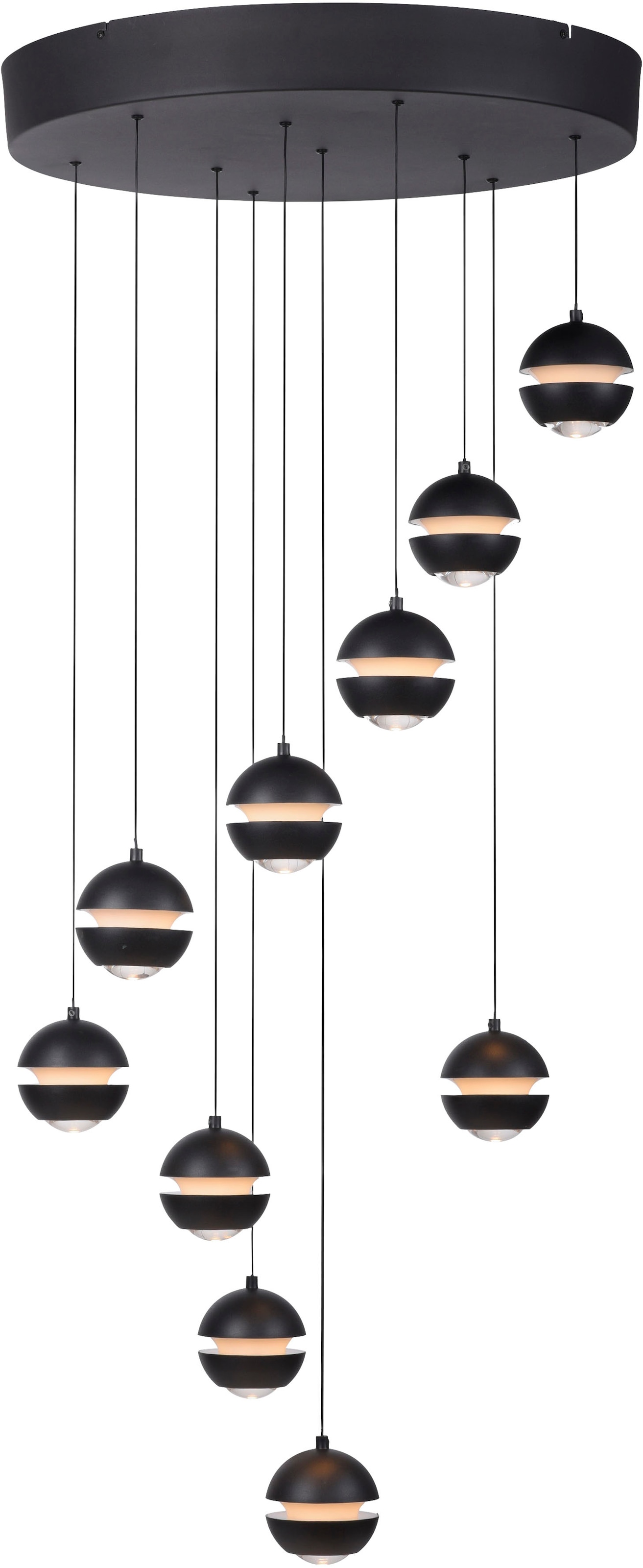 SCHÖNER WOHNEN-Kollektion LED Pendelleuchte »LINI« LED-Board 1 Stk. Warmweiß SCHÖNER WOHNEN Kollektion, 3-Stufen Dimmer, Comfort-Lift