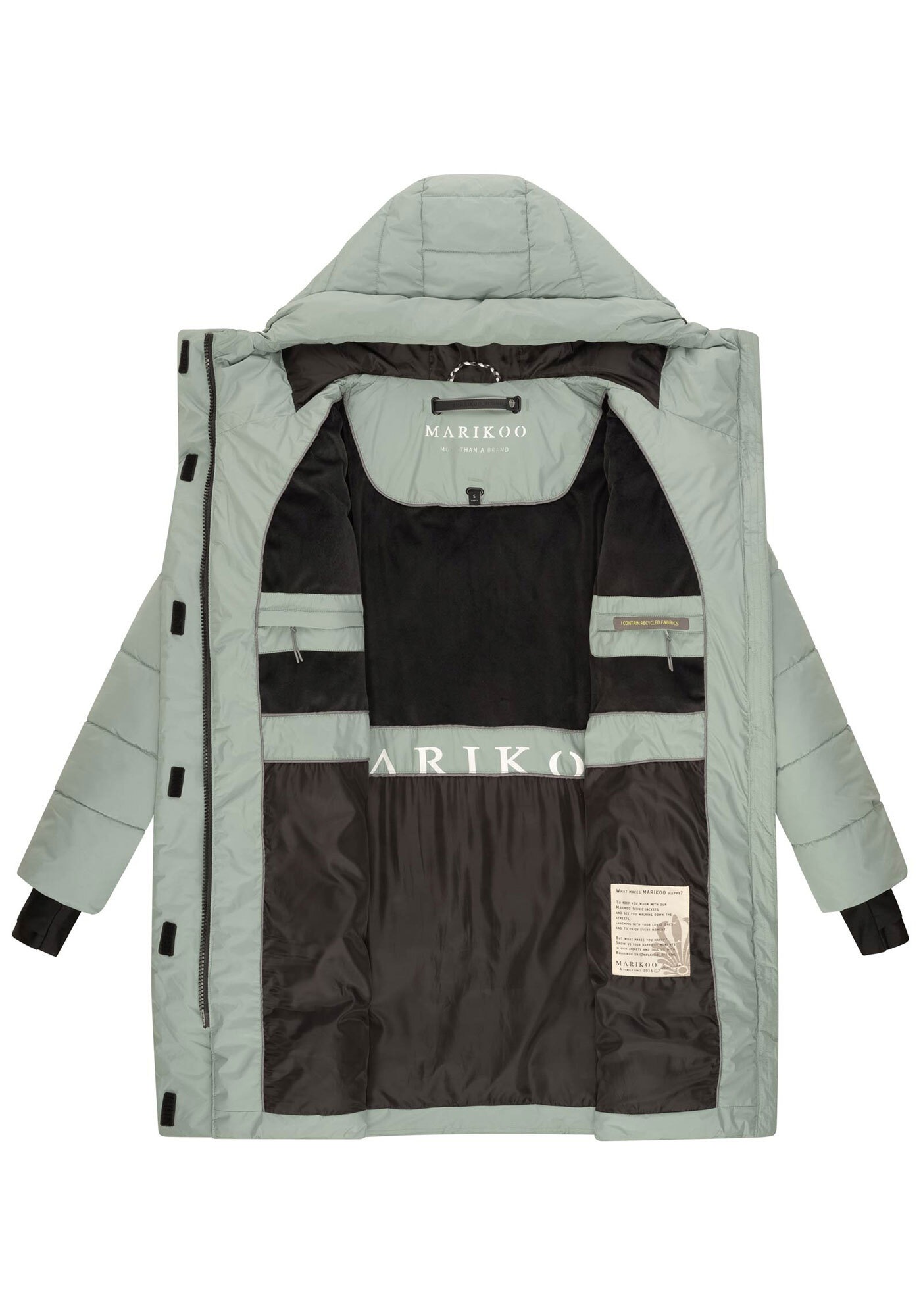 Marikoo Winterjacke »Marikoo Kaituu Damen Winter Steppjacke N008«