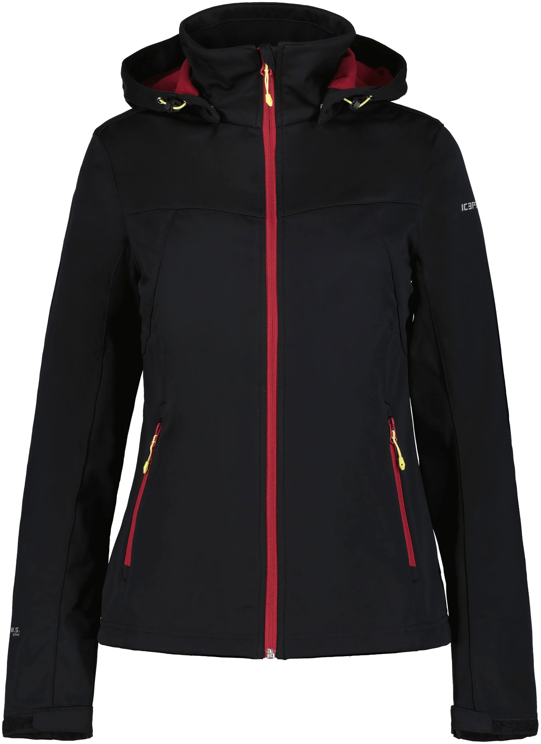 Icepeak Softshelljacke »D SOFTSHELLJACKE BOISE«, (1 St.), mit Kapuze, Wasserdicht & Winddicht