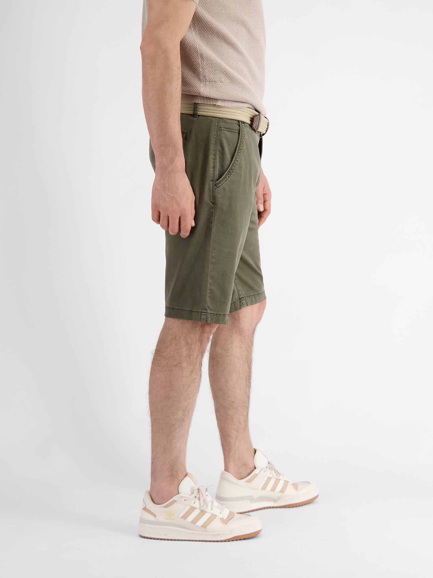 LERROS Bermudas »LERROS Chino-Bermuda mit Print«