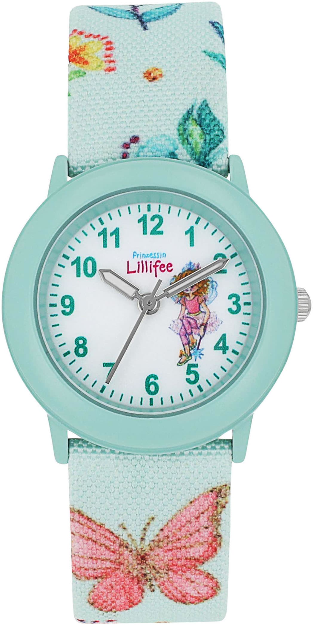 Prinzessin Lillifee Quarzuhr, Armbanduhr, Kinderuhr, Mädchenuhr, ideal auch als Geschenk