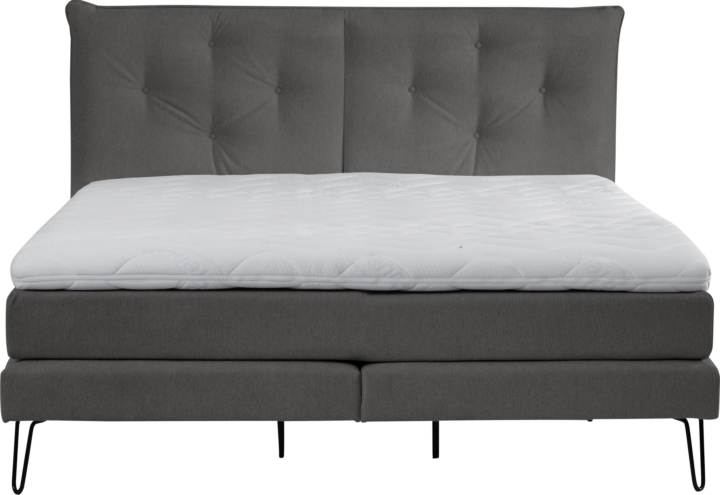 alina Boxspringbett »Longon inkl. Matratze und Komfortschaum-Topper, Breite 180x200cm«, erhältlich in verschiedenen Härtegraden