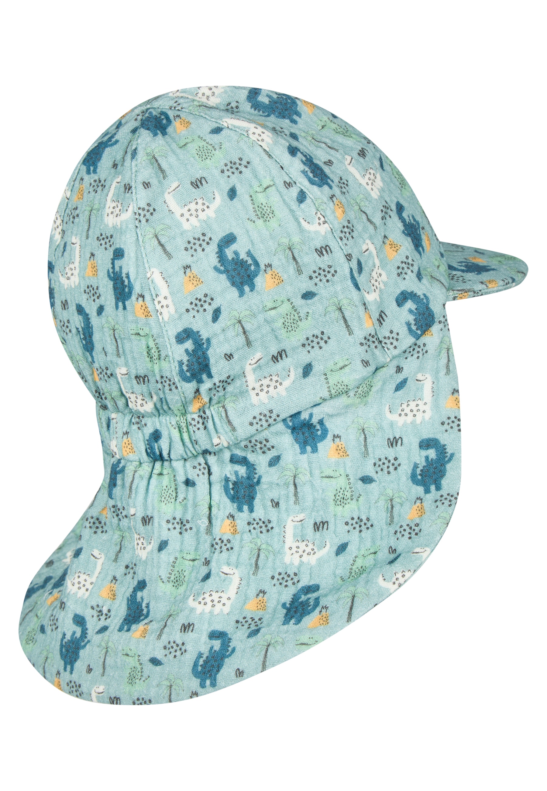 Sterntaler® Sonnenhut »Schirmmütze mit Nackenschutz Dinos«