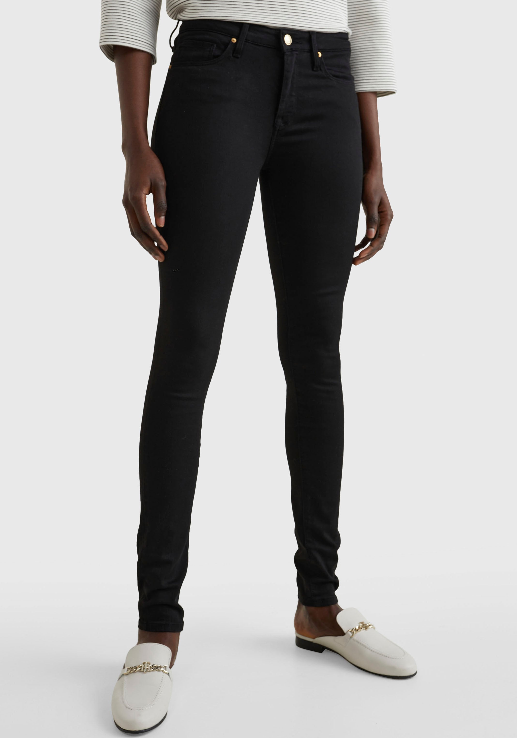 Skinny-fit-Jeans »HERITAGE COMO SKINNY RW«, (TH FLEX COMO SKINNY RW), mit Tommy...