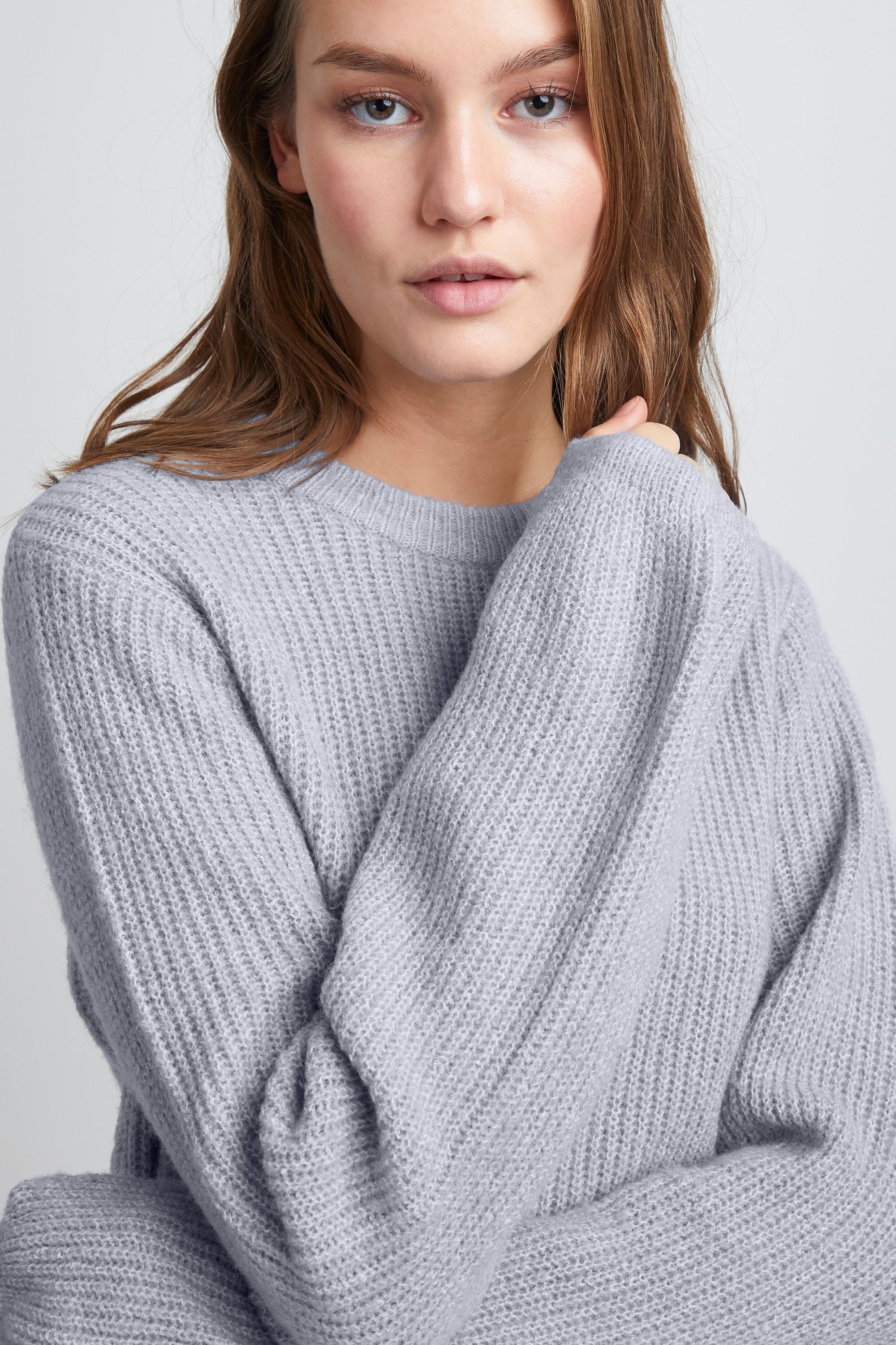 b.young Strickfleece-Pullover »Strickpullover BYMonalise«
