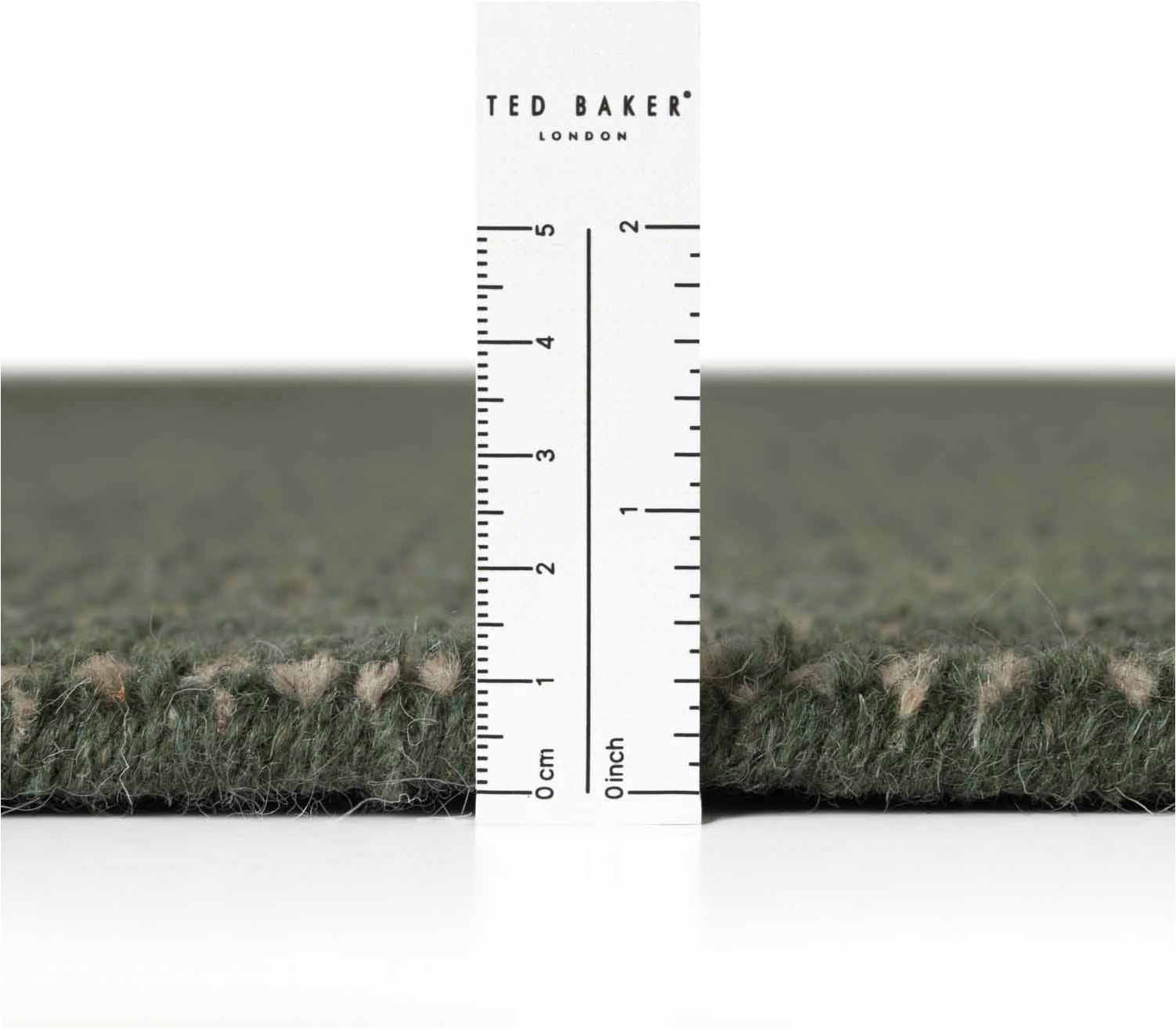 Ted Baker Wollteppich »Croom , auch in rund« rechteckig 10 mm Höhe Wolle, Natur, Handgewebt, Wohnzimmer, Schlafzimmer, Modern, Skandi