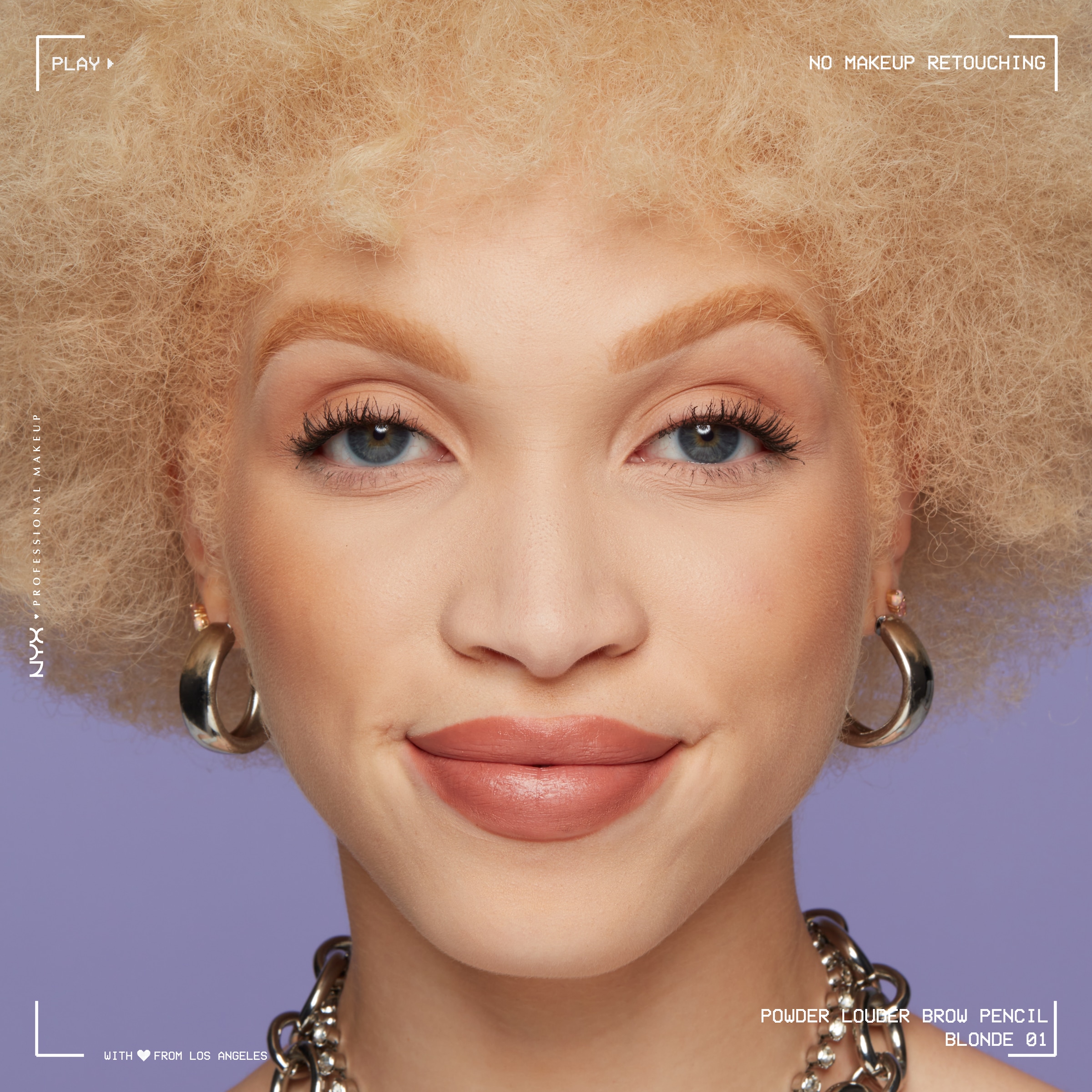 NYX Augenbrauenpflege »Powder Louder Brow Pencil«, mit Mikrofiber