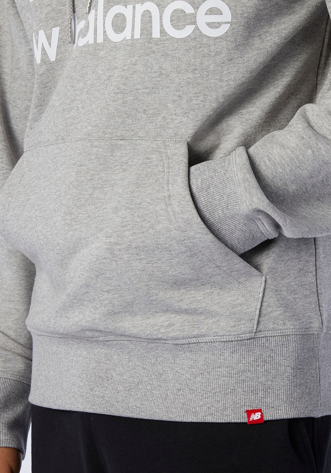 FLEECE Balance online OTTO bei LOGO HOODIE« New »NB Kapuzensweatshirt STACKED ESSENTIALS kaufen