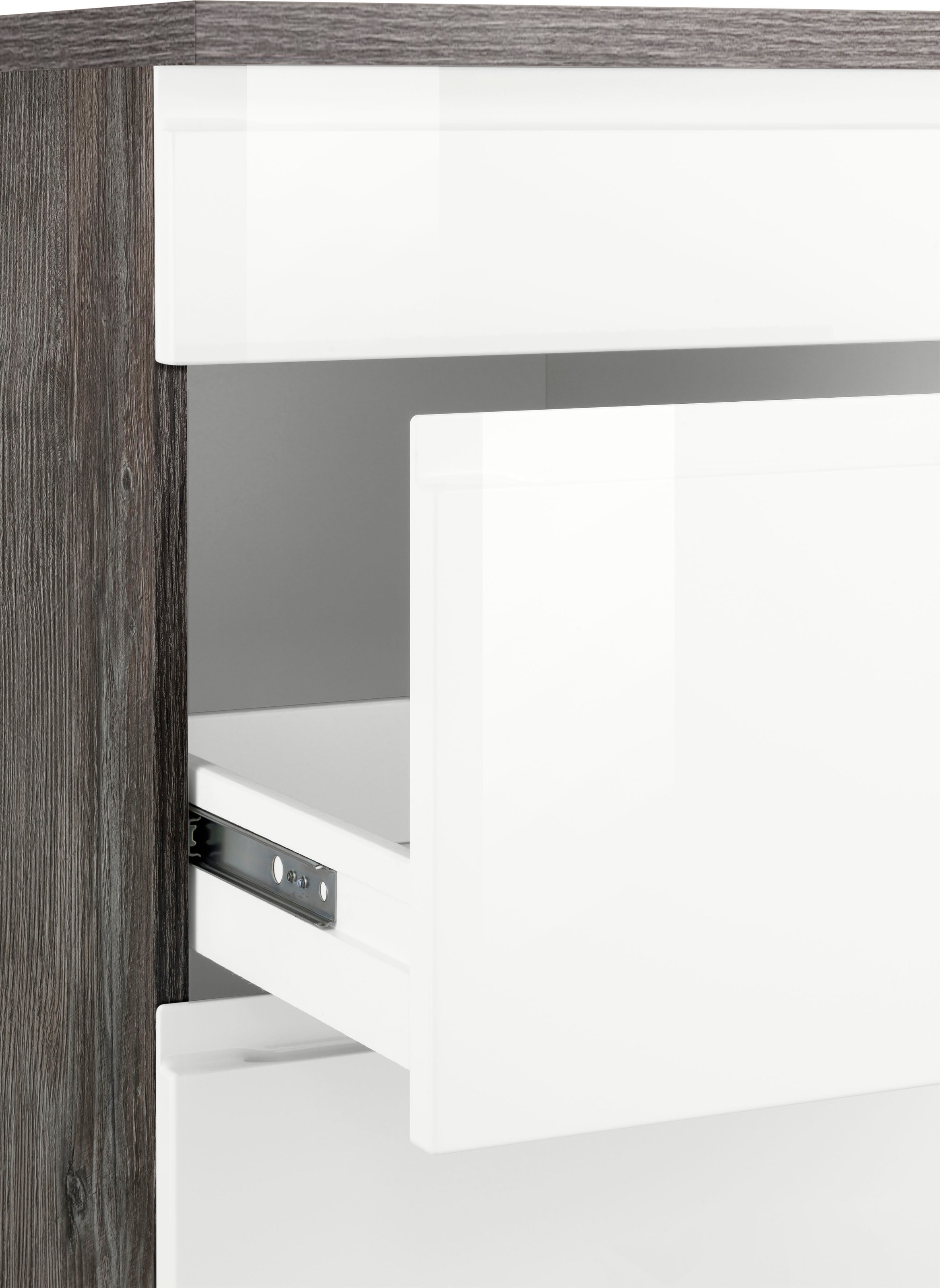 KOCHSTATION Winkelküche »KS-Virginia« Stellbreite 220/220 cm, wahlweise mit E-Geräten