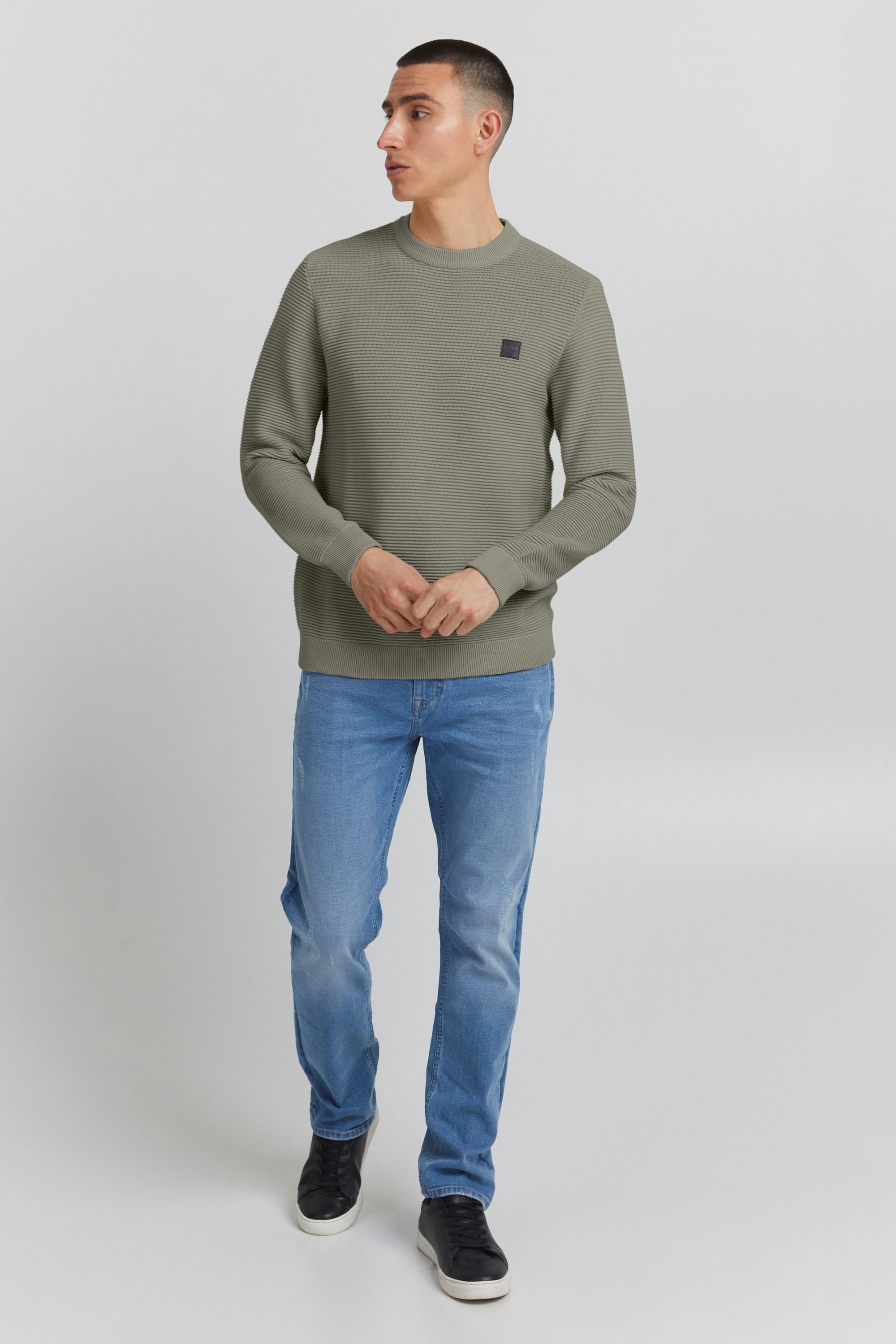 !Solid Strickfleece-Pullover »Strickpullover SDValencia«