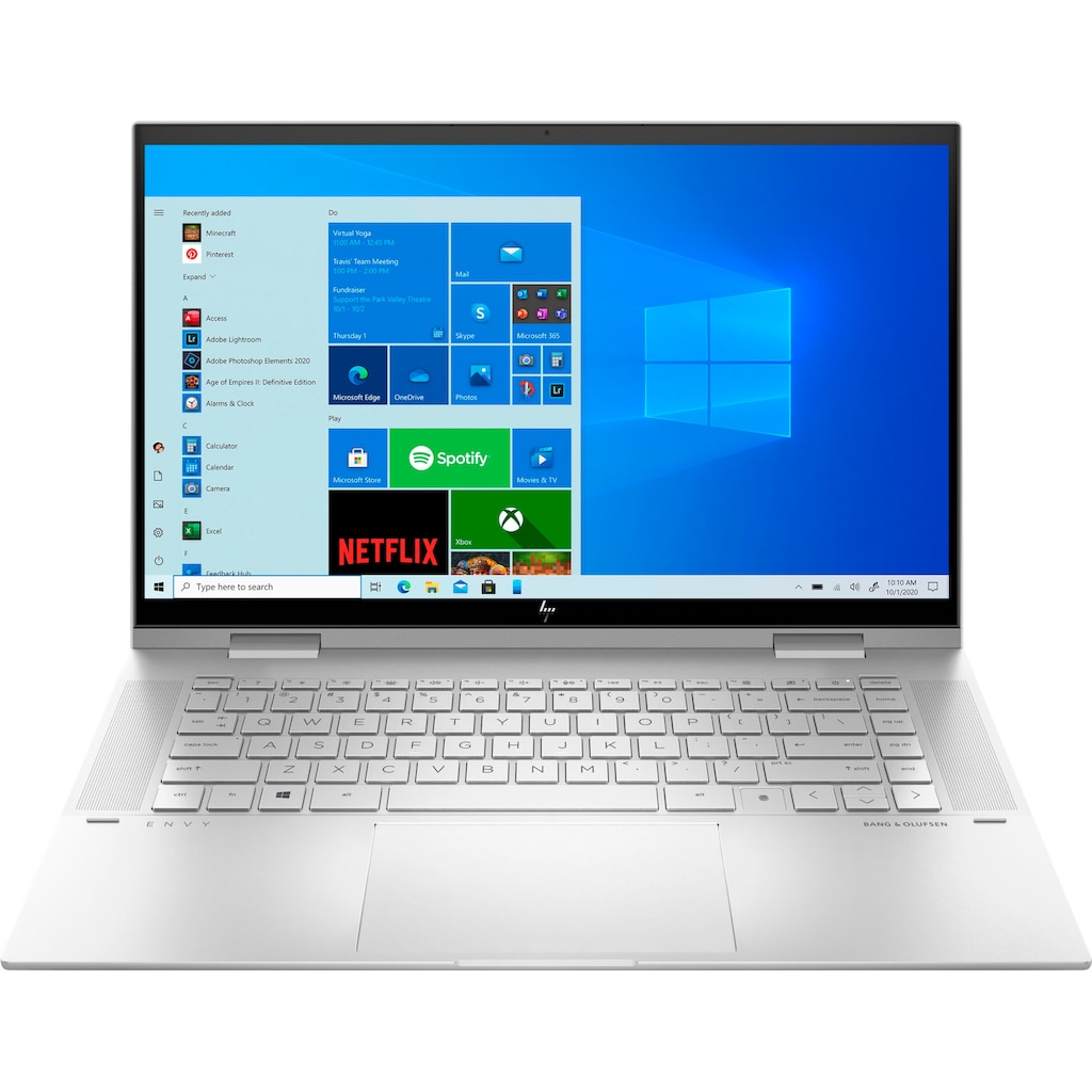 HP Convertible Notebook »ENVY x360 Convert 15-es0276ng«, (39,6 cm/15,6 Zoll), Intel, Core i7, Iris Plus Graphics, 512 GB SSDKostenloses Upgrade auf Windows 11, sobald verfügbar