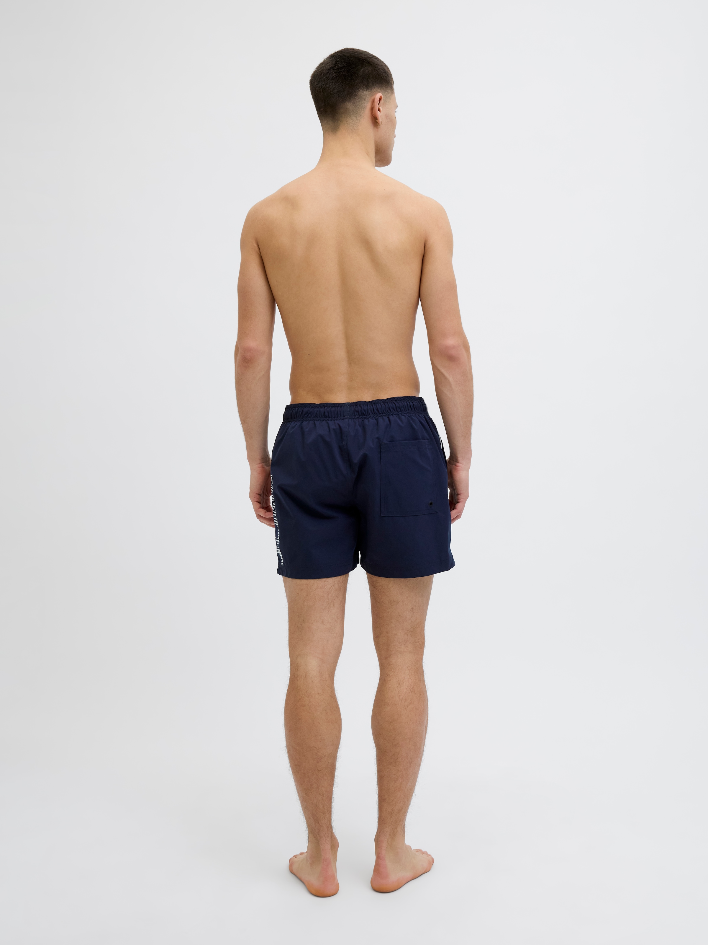 Jack & Jones Badeshorts »JPSTMAUI JJSWIM SPLICE LOGO AKM SN«