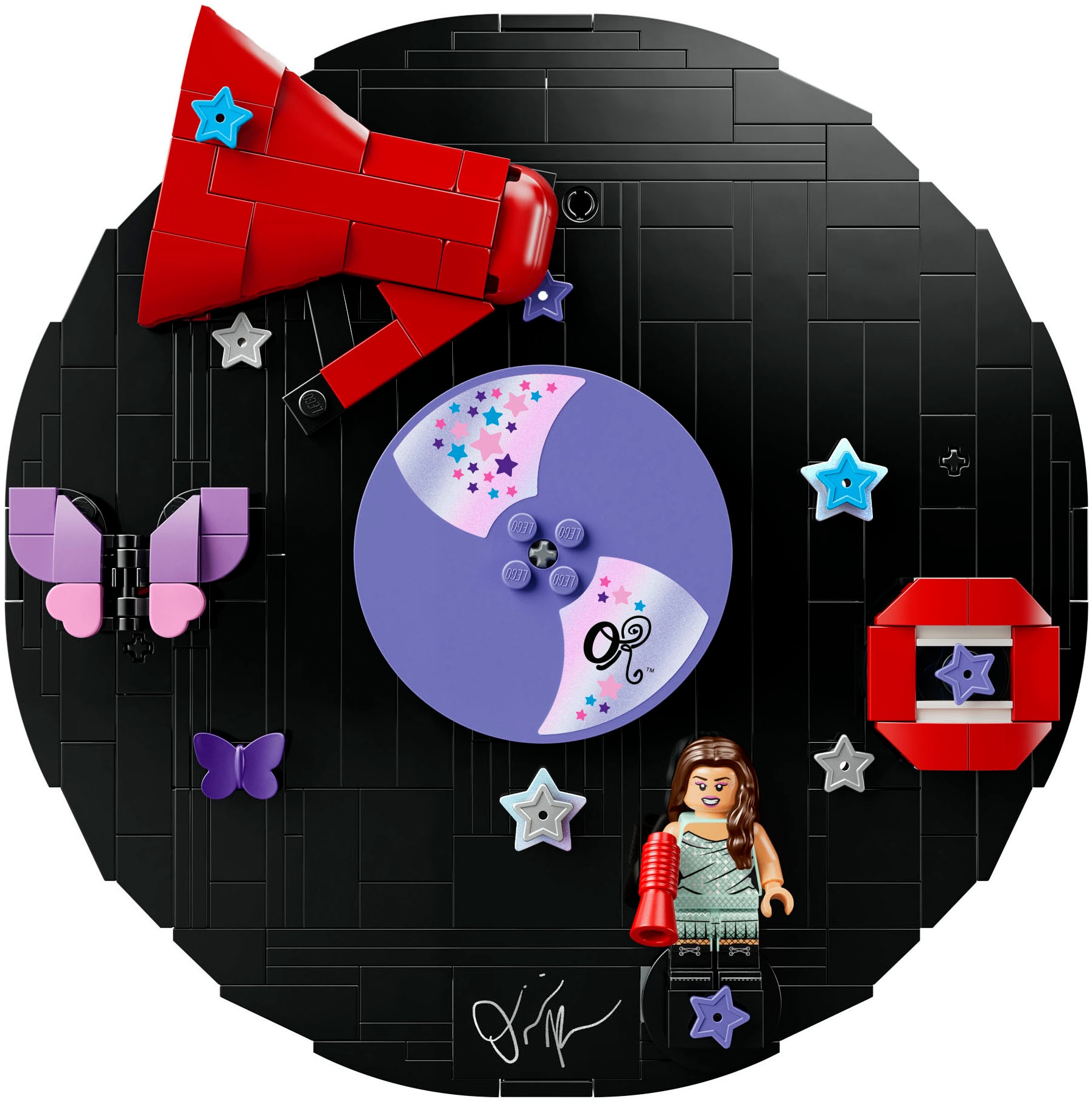 LEGO® Konstruktionsspielsteine »Olivia Rodrigos Schallplatte (43028), LEGO Editions Music« Made in Europe