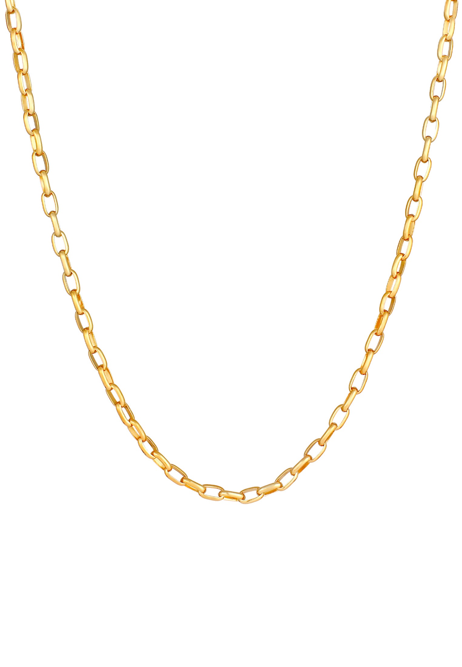 Kuzzoi Silberkette »Halskette Herren Ankerkette Oval 925 Silber«