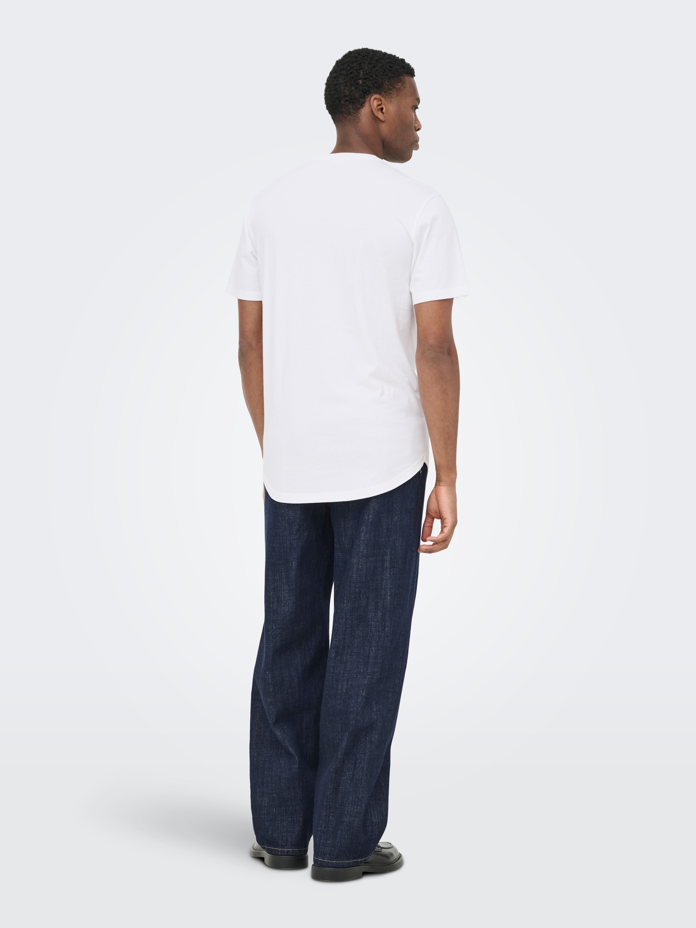 ONLY & SONS Rundhalsshirt »ONSJEFF LONGY SS TEE 5-PACK OTL« Packung, 5