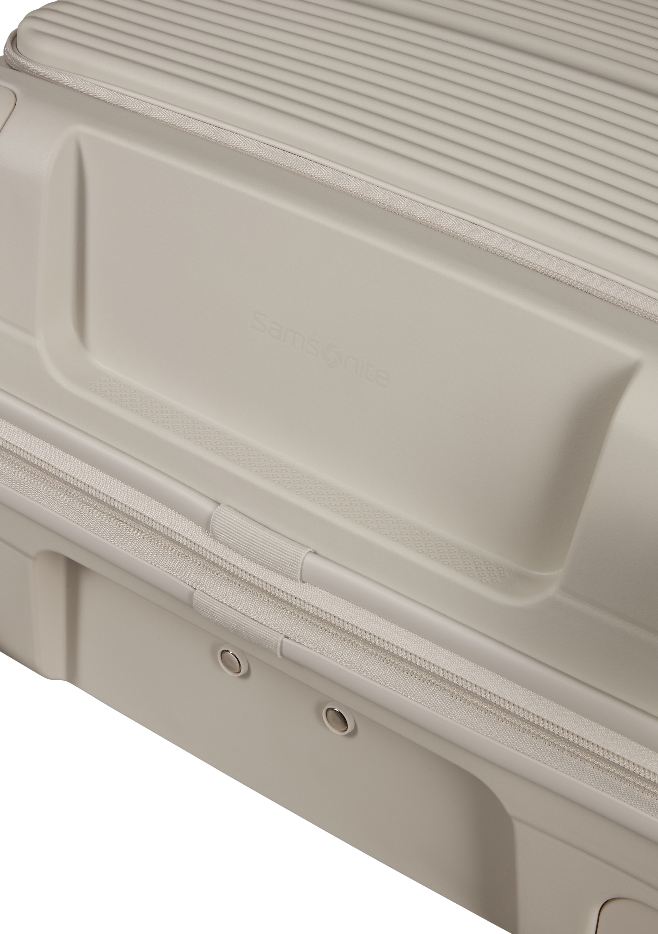 Samsonite Hartschalen-Trolley »PARALUX, verschiedene Größen und Farben« 40 l 4 Rollen Reisegepäck mit Frontfach Packwürfel Trennpolster