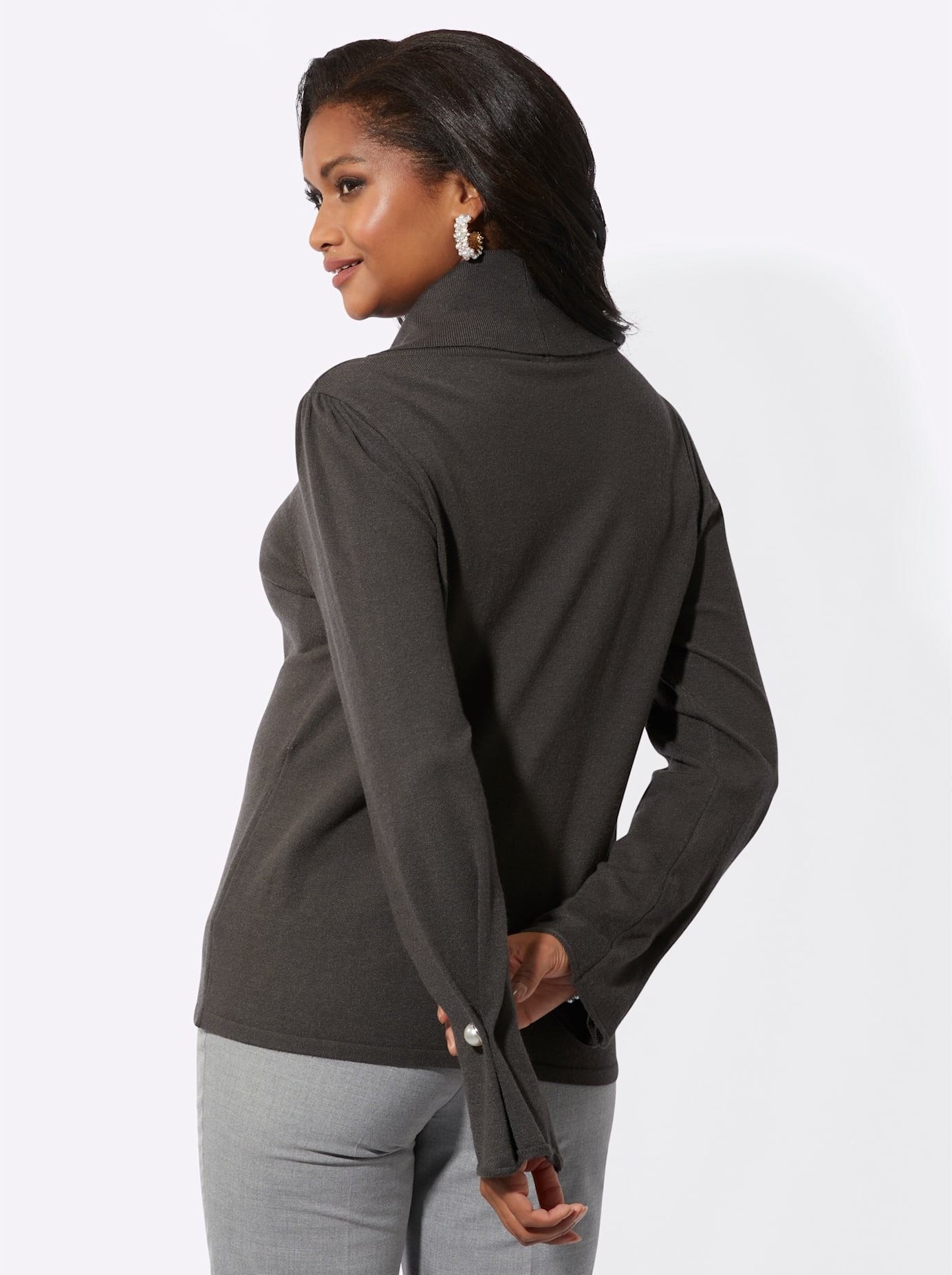 Lady Rollkragenpullover »Langarm-Pullover«