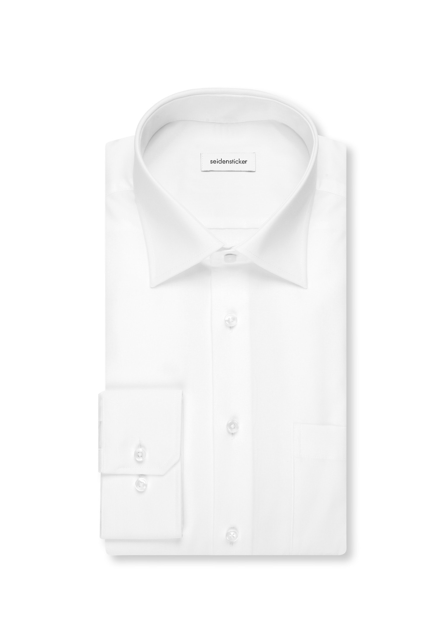 Businesshemd »Schwarze Rose« Regular 1/1 Kentkragen Uni