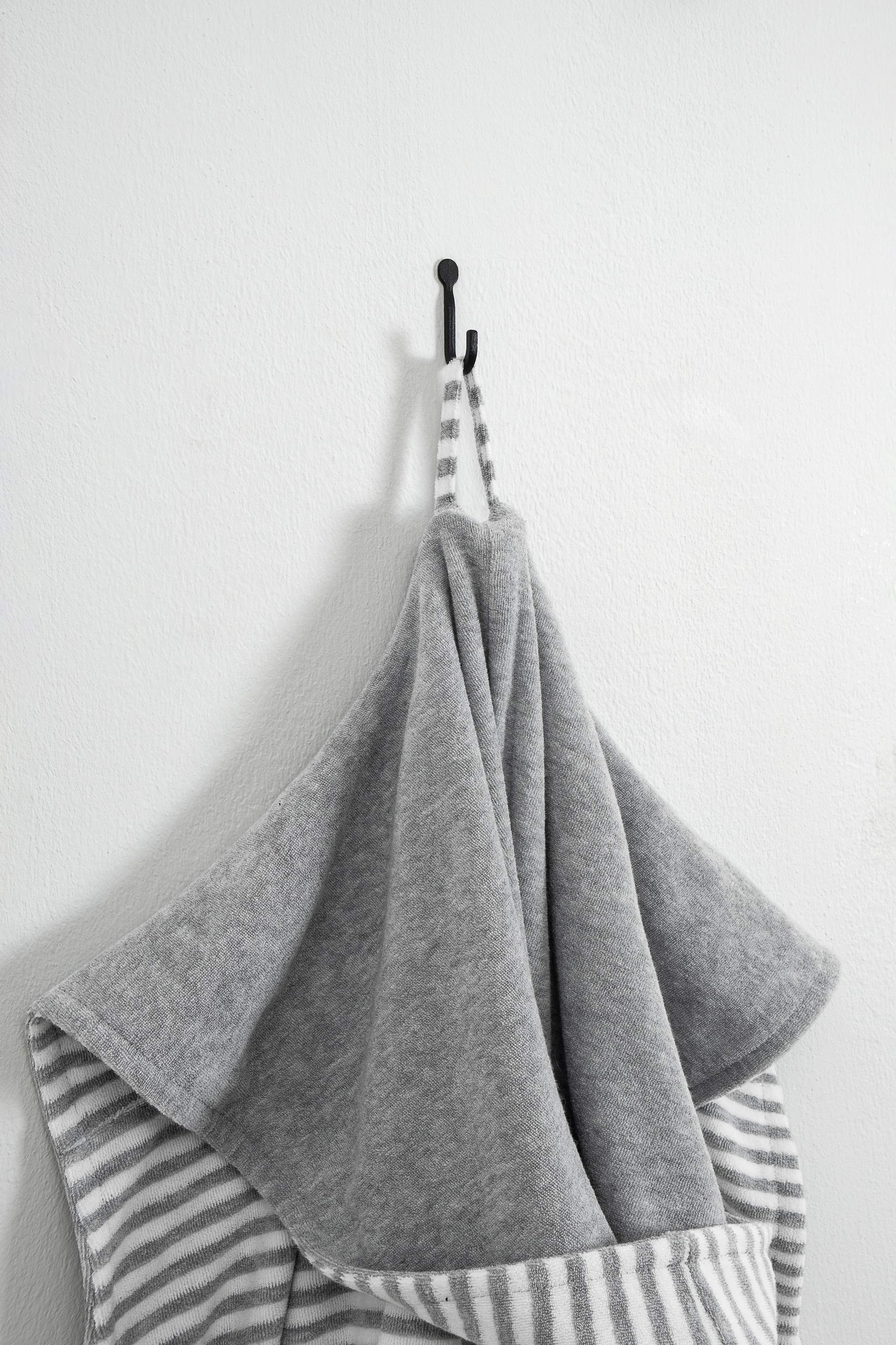 KangaROOS Herrenbademantel »Luana, ideal für Sauna & Spa, Hotelbademantel, Morgenmantel«, (1 St.), Streifen - Bademantel für Herren, gestreift, S-4XL