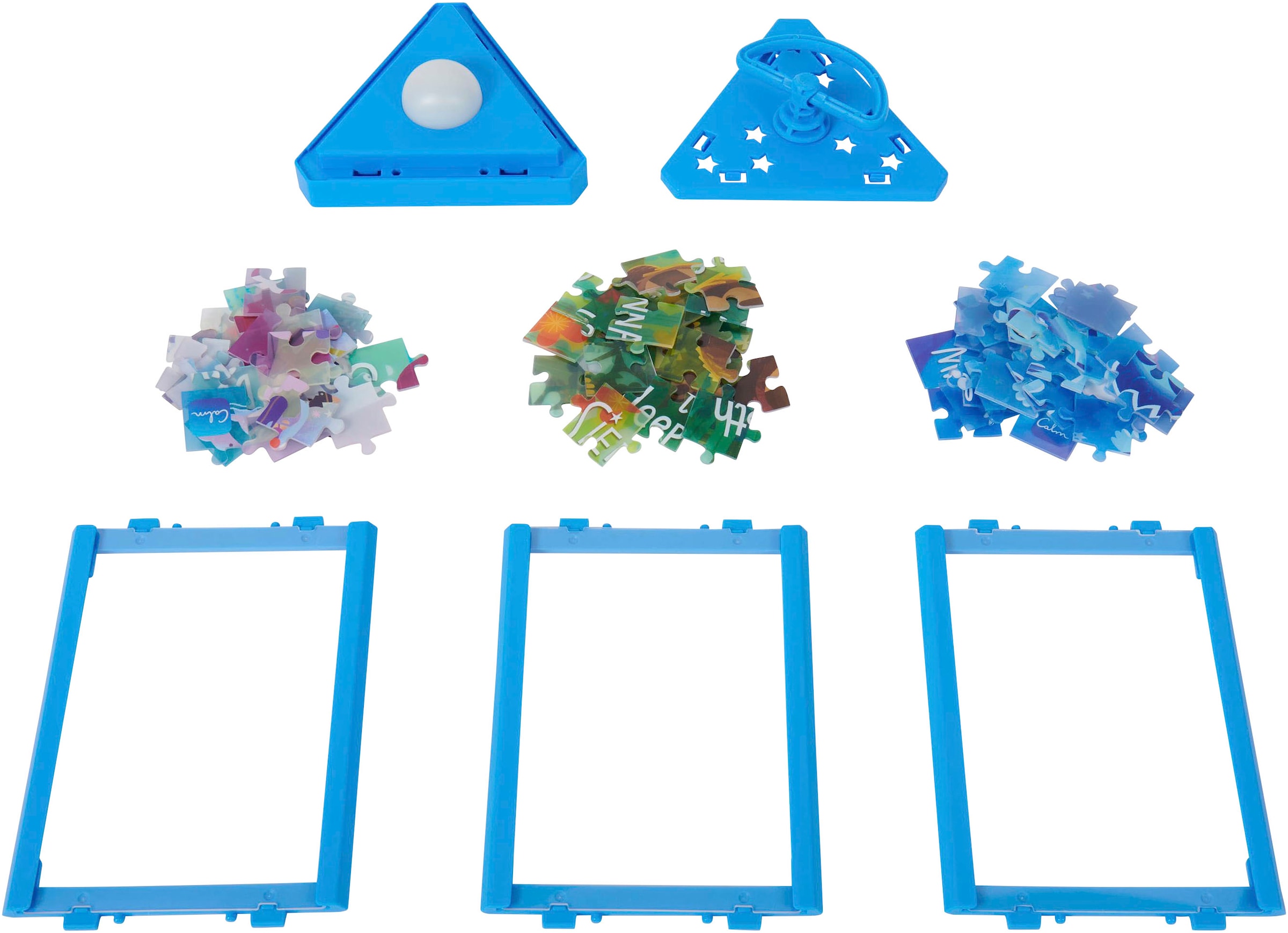 Spin Master 3D-Puzzle »Calm Kids - Laternen-Puzzle«, leuchtet in verschiedenen Farben