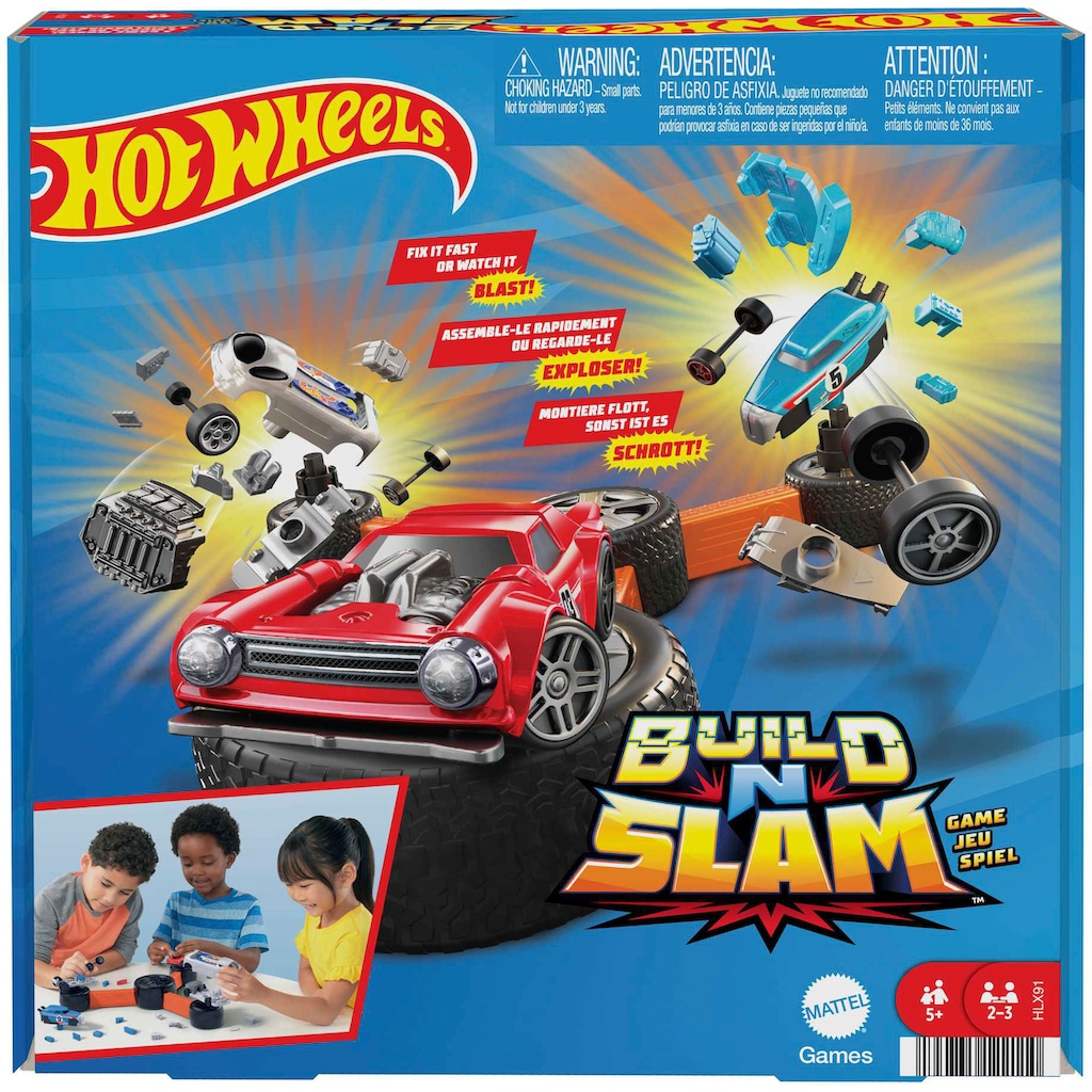 Mattel games Spiel »Hot Wheels - Build N Slam«