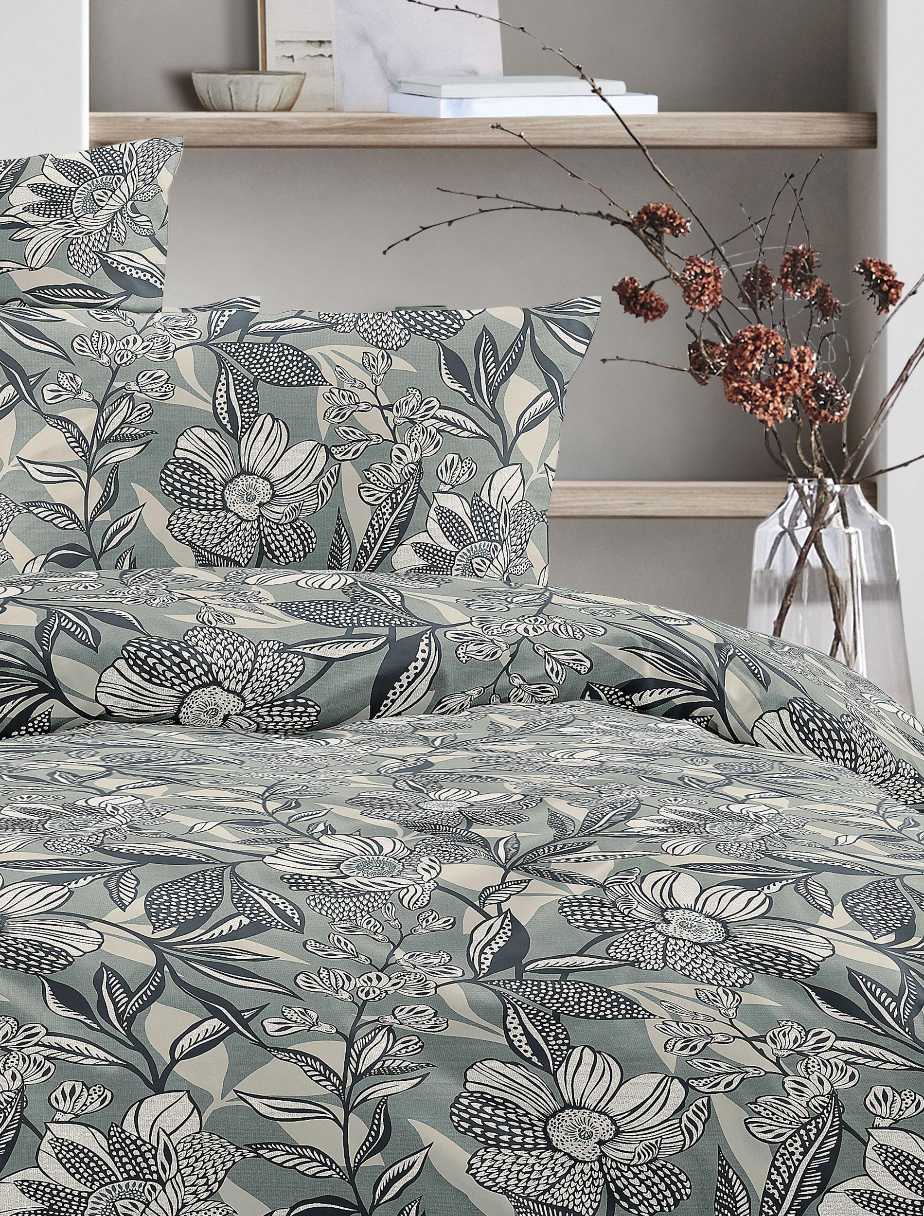 Irisette Bettwäsche »Wave 8585« 2 Stk. tlg. anschmiegsam und atmungsaktiv, Ganzjahresqualität