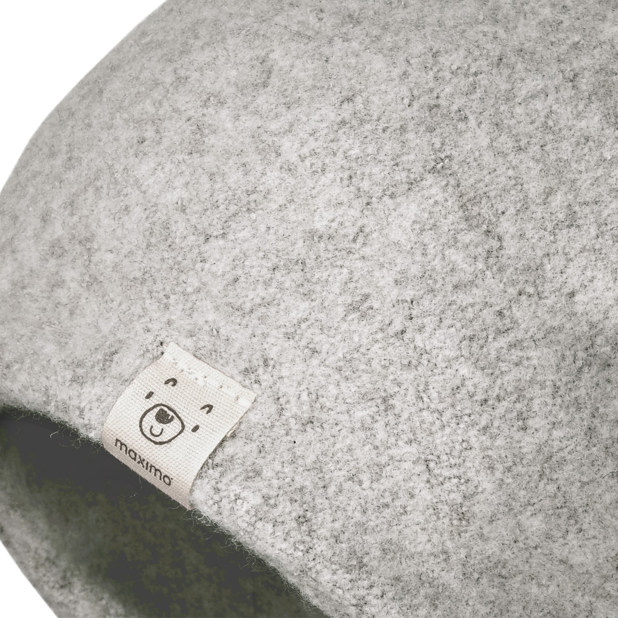 MAXIMO Fleecemütze , mit Öhrchen, zum Binden, Einfarbig