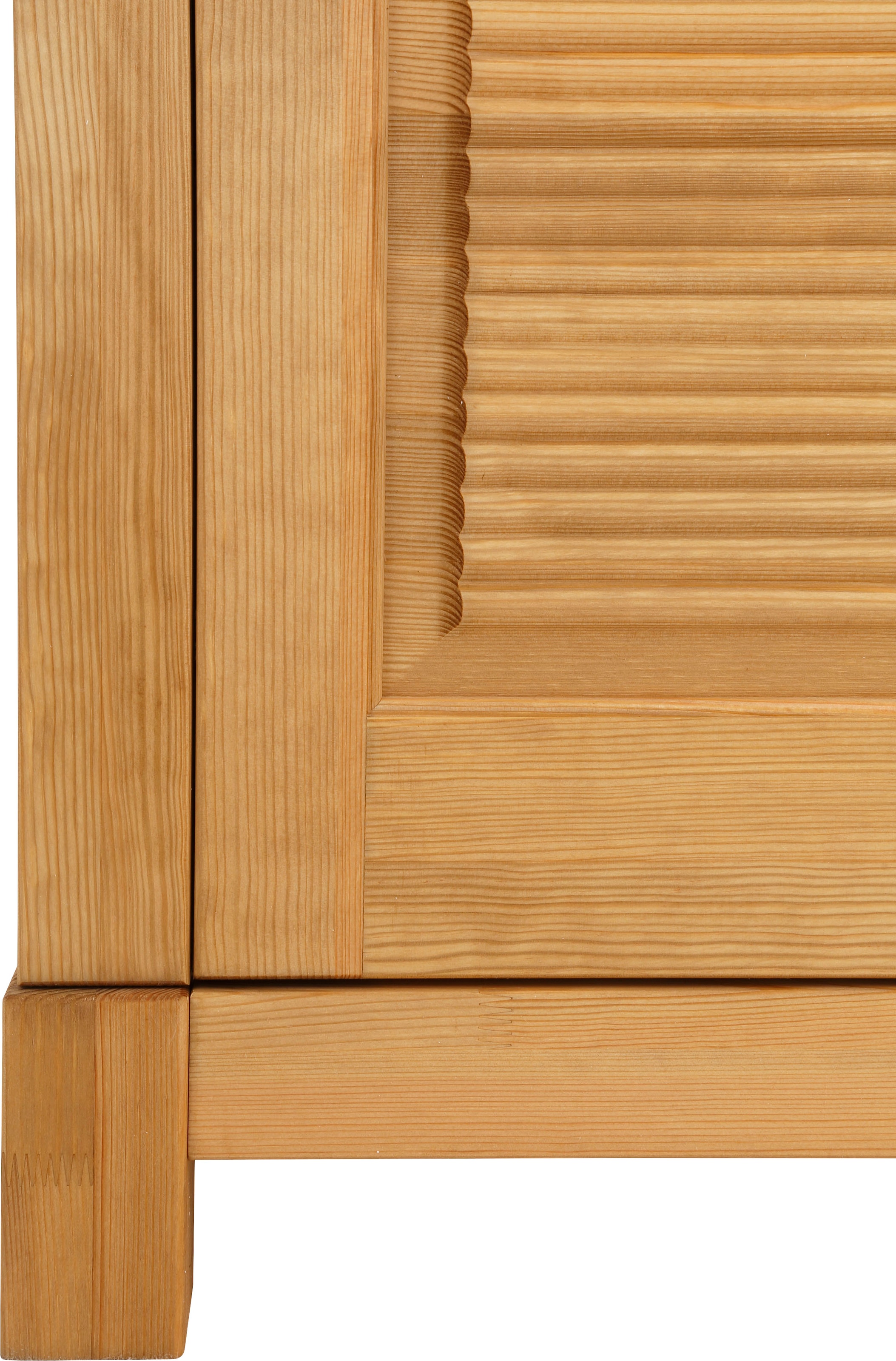 Home affaire Sideboard »Rauna«, (B/T/H: 150/37/84 cm), Kommode, FSC®-zertifiziertes Massivholz, Breite 150 cm