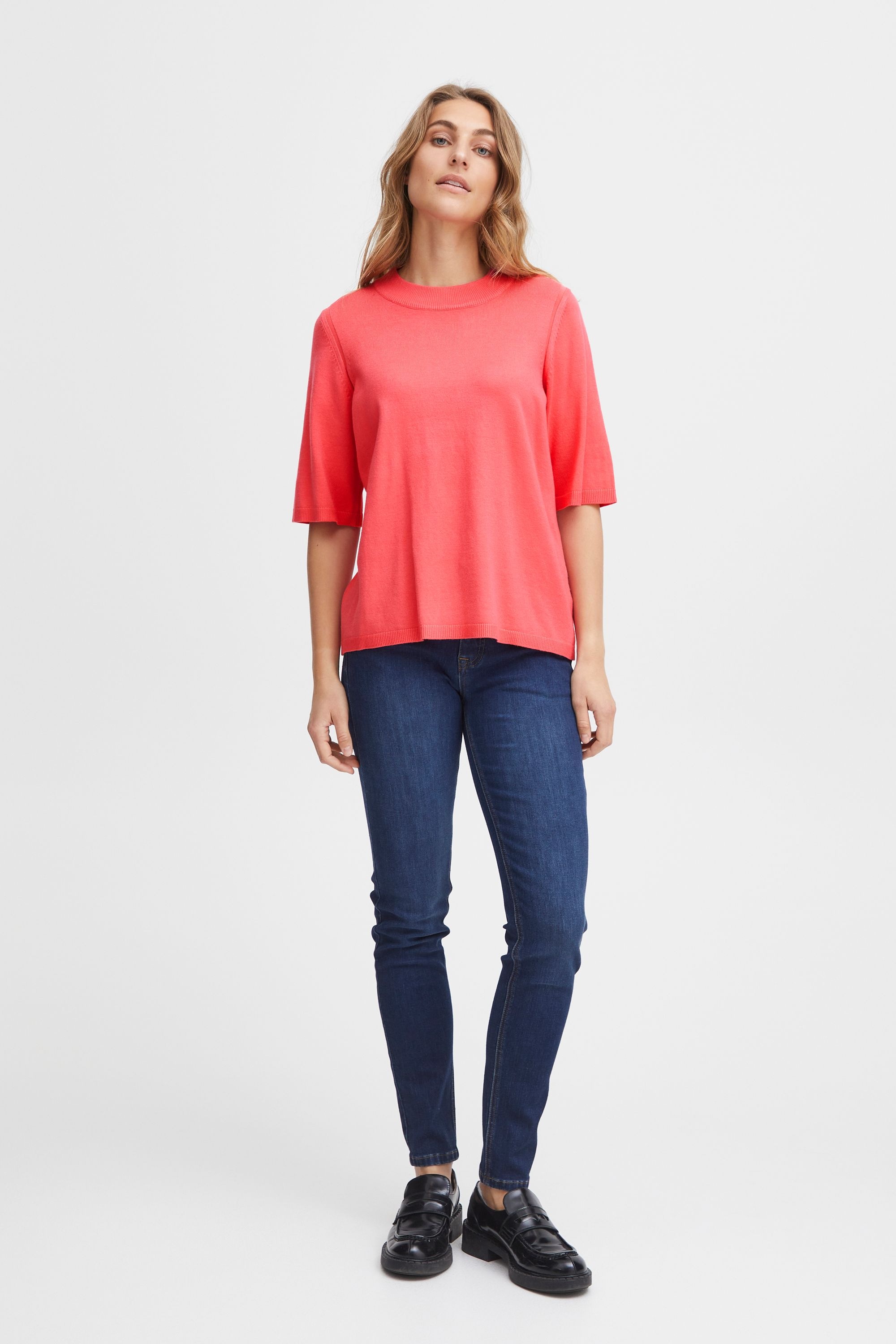 fransa Strickfleece-Pullover »Strickpullover FRBlume«